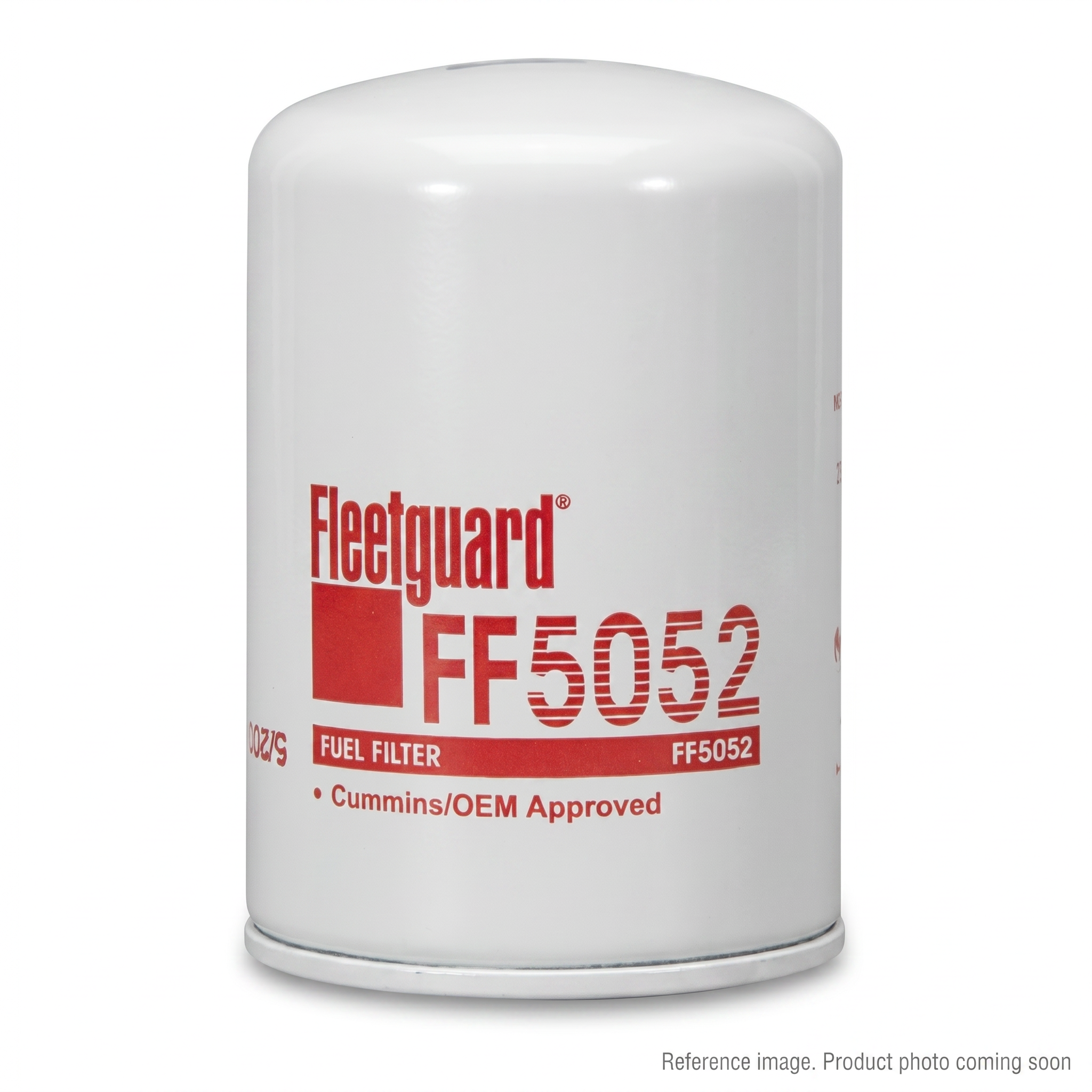 Fleetguard FF5052 Fuel Filter alternate angle product photo | stocked in BC, ships Canada-wide