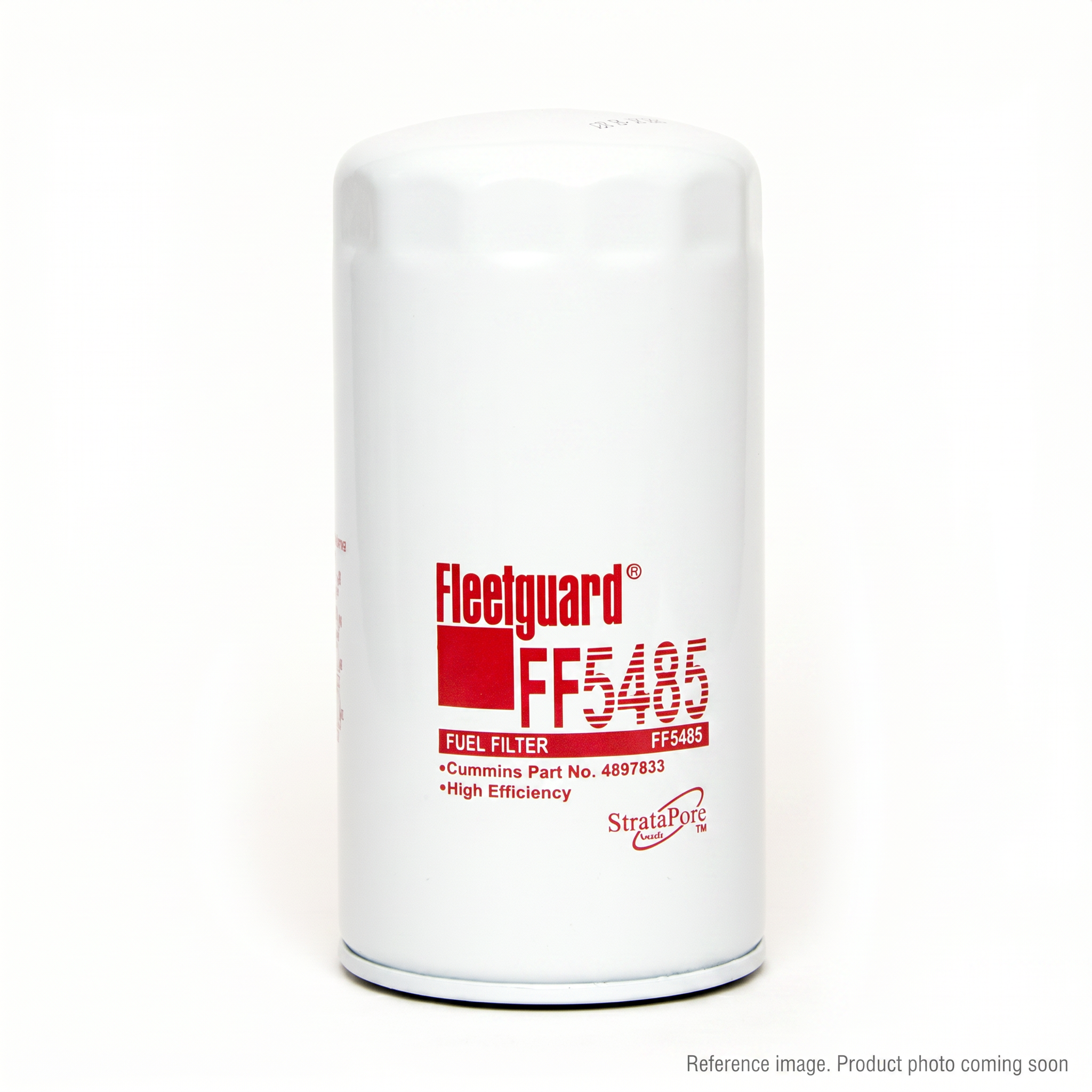 Fleetguard FF5485 Fuel Filter three-quarter angle product photo | stocked in BC, ships Canada-wide