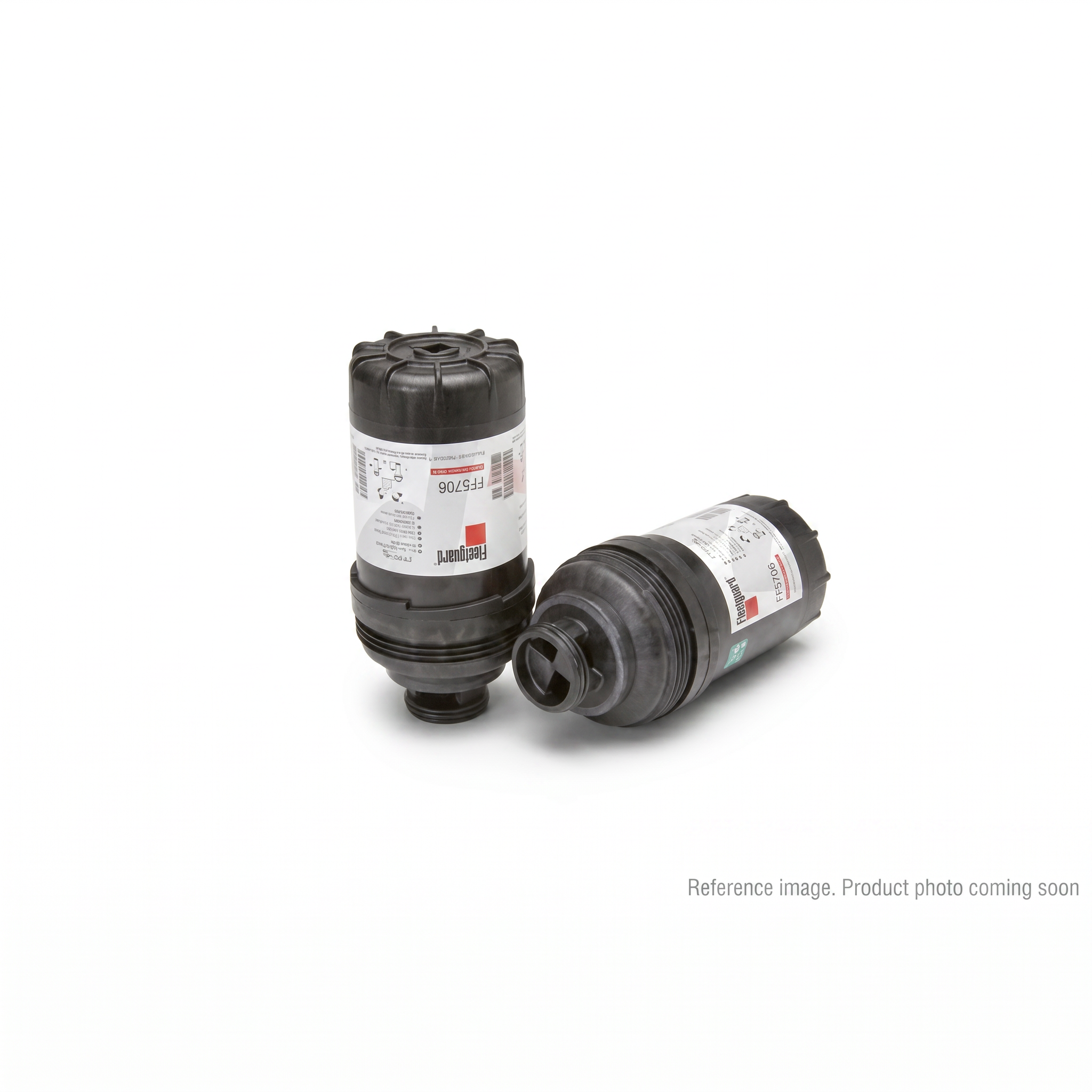 Fleetguard FF5706 Fuel Spin-On Filter three-quarter angle product photo | stocked in BC, ships Canada-wide