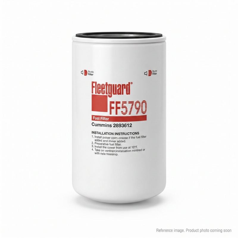 Genuine Fleetguard FF5790 fuel filter spin-on for Case New Holland IVECO — stocked Prince George BC