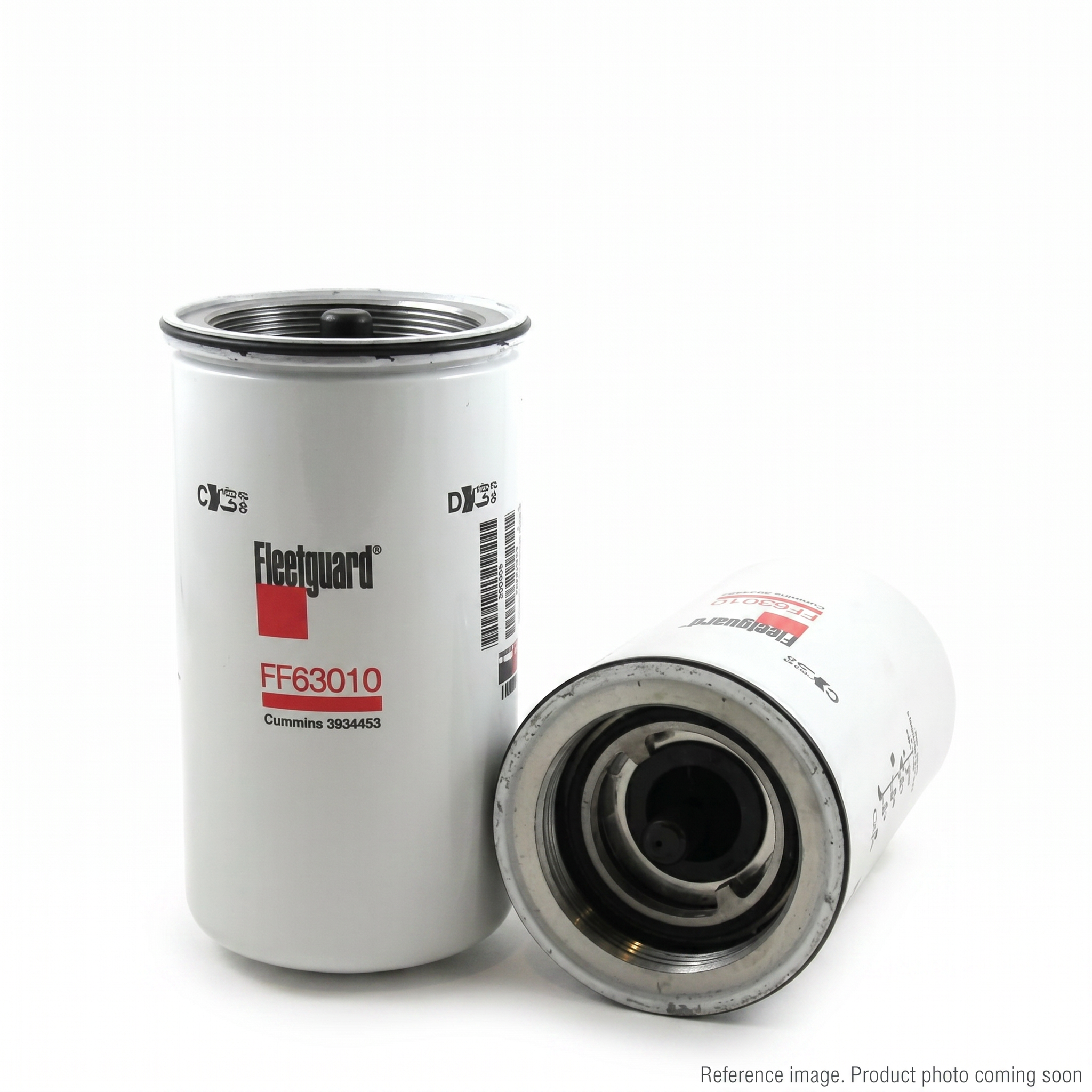 Fleetguard FF63010 Spin-on Fuel Filter alternate angle product photo | stocked in BC, ships Canada-wide