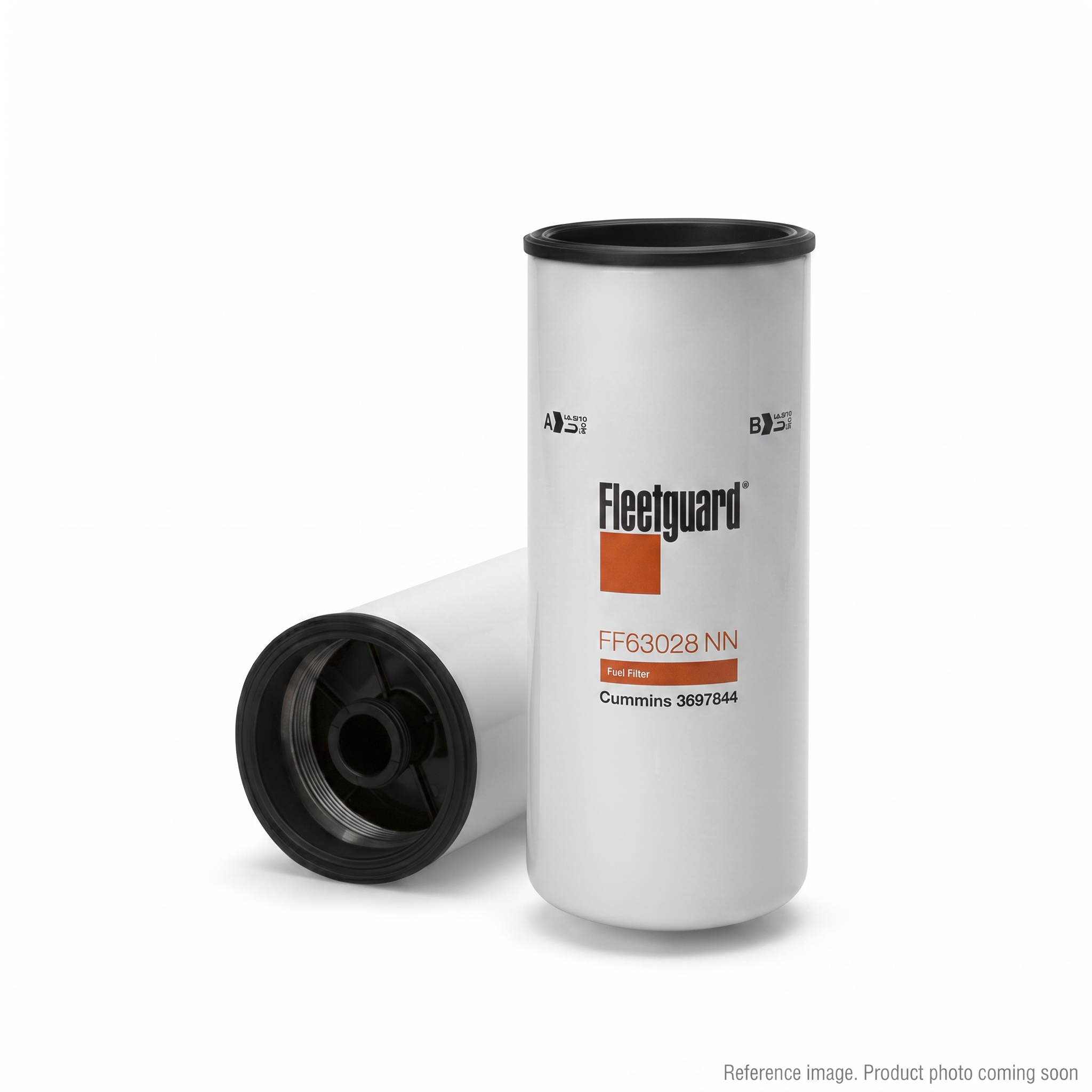 Fleetguard FF63028 NN Fuel Filter three-quarter angle product photo | stocked in BC, ships Canada-wide