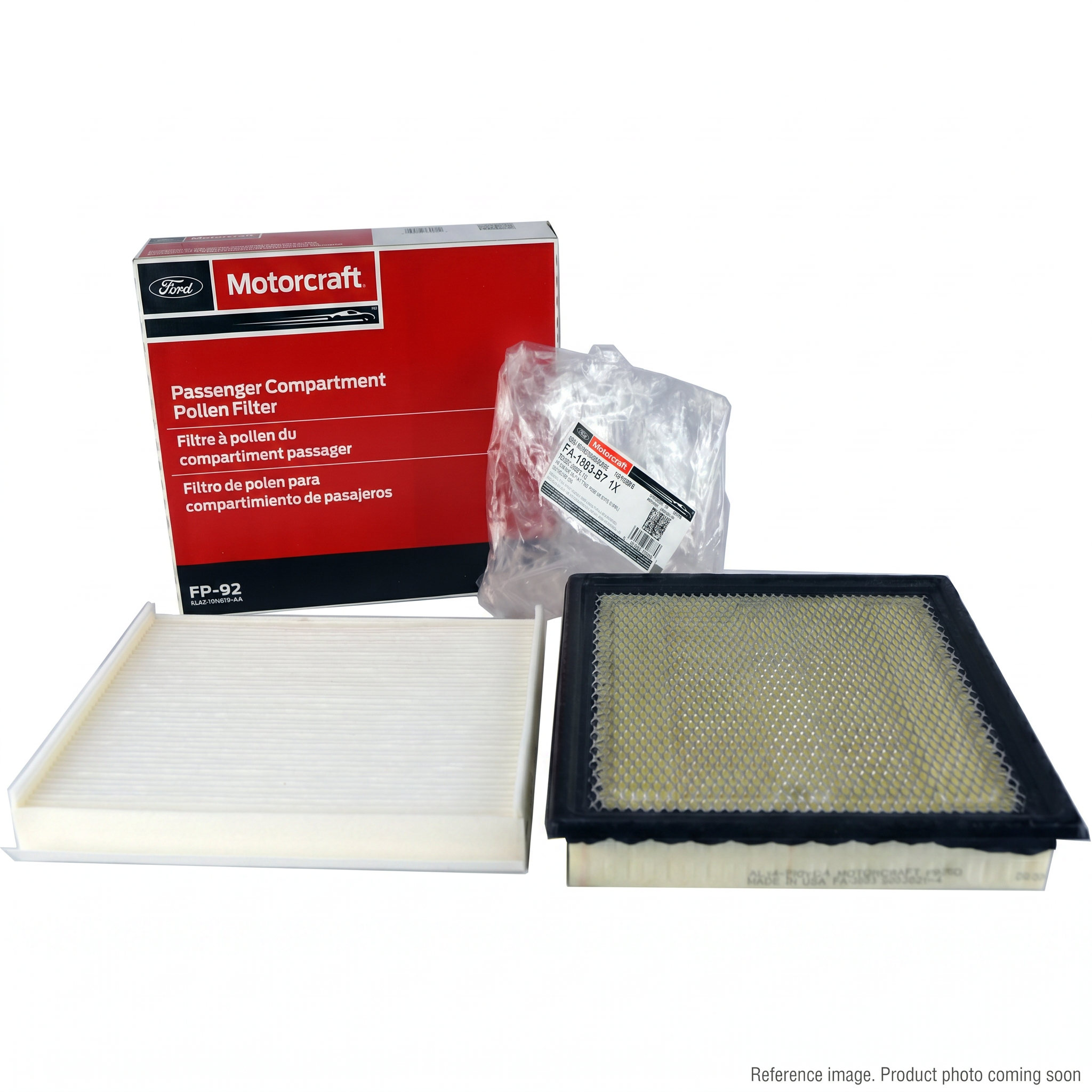 Motorcraft FP92 Filters three-quarter angle product photo | stocked in BC, ships Canada-wide