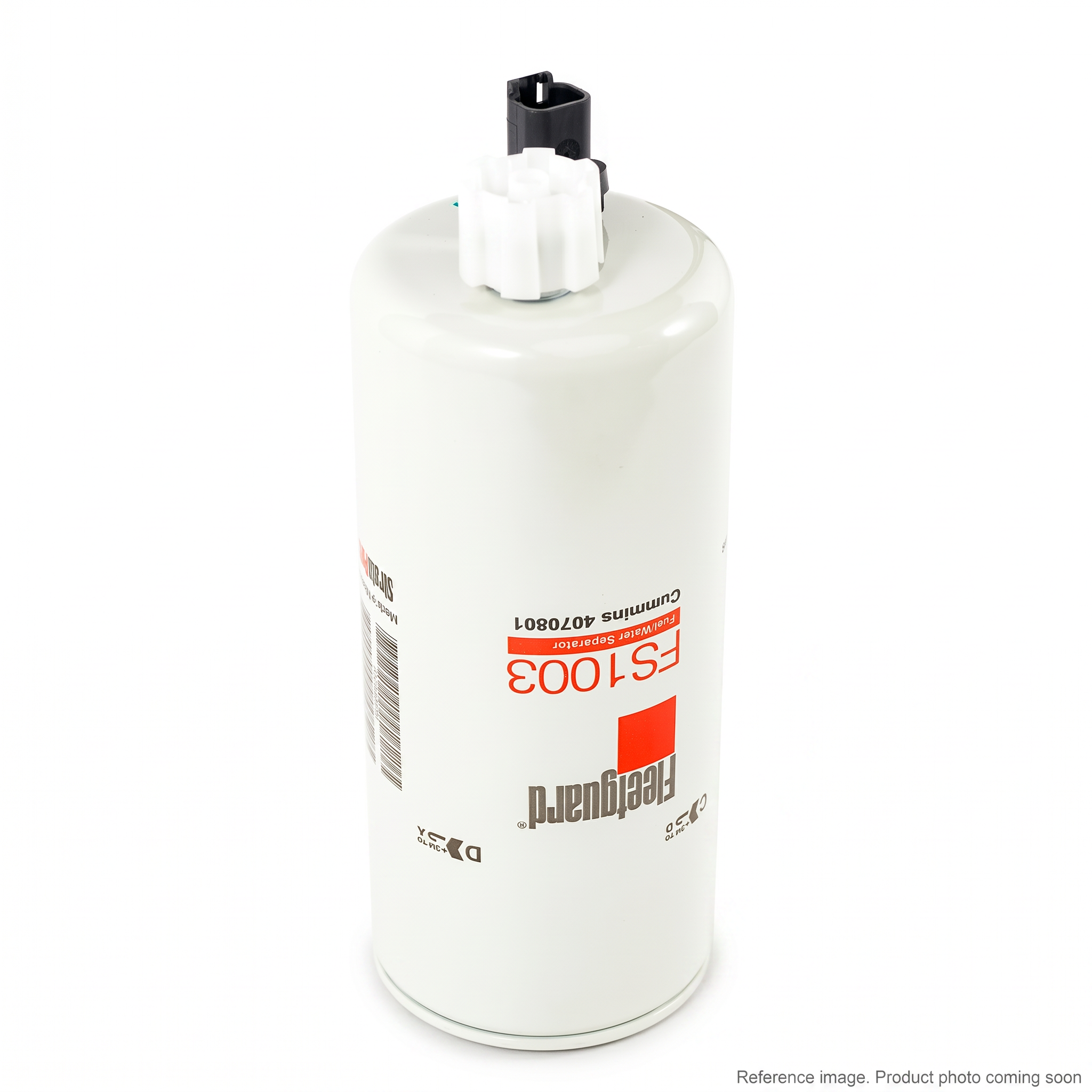 Fleetguard FS1003 Fuel/Water Separator alternate angle product photo | stocked in BC, ships Canada-wide