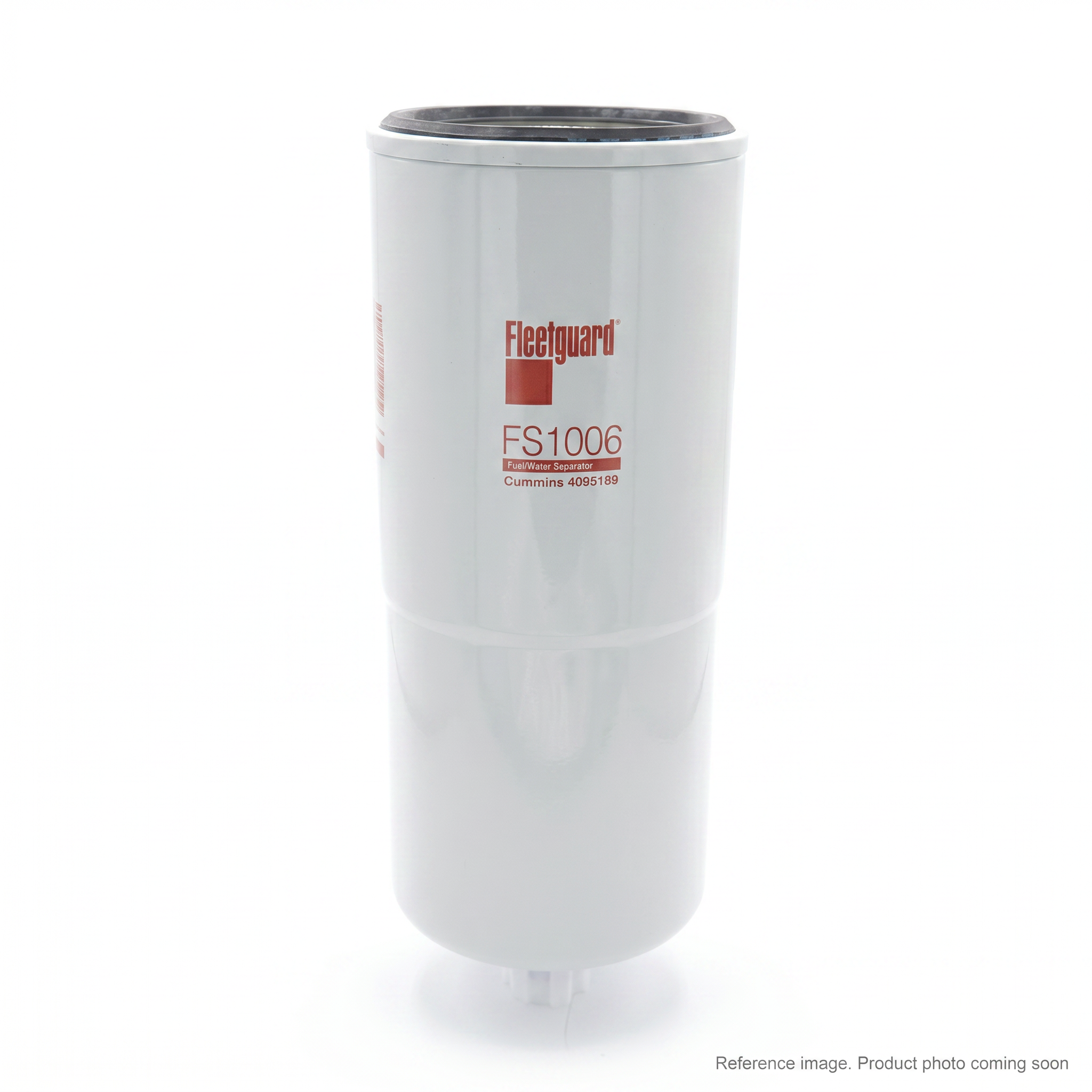 Fleetguard FS1006 Fuel/Water Separator three-quarter angle product photo | stocked in BC, ships Canada-wide