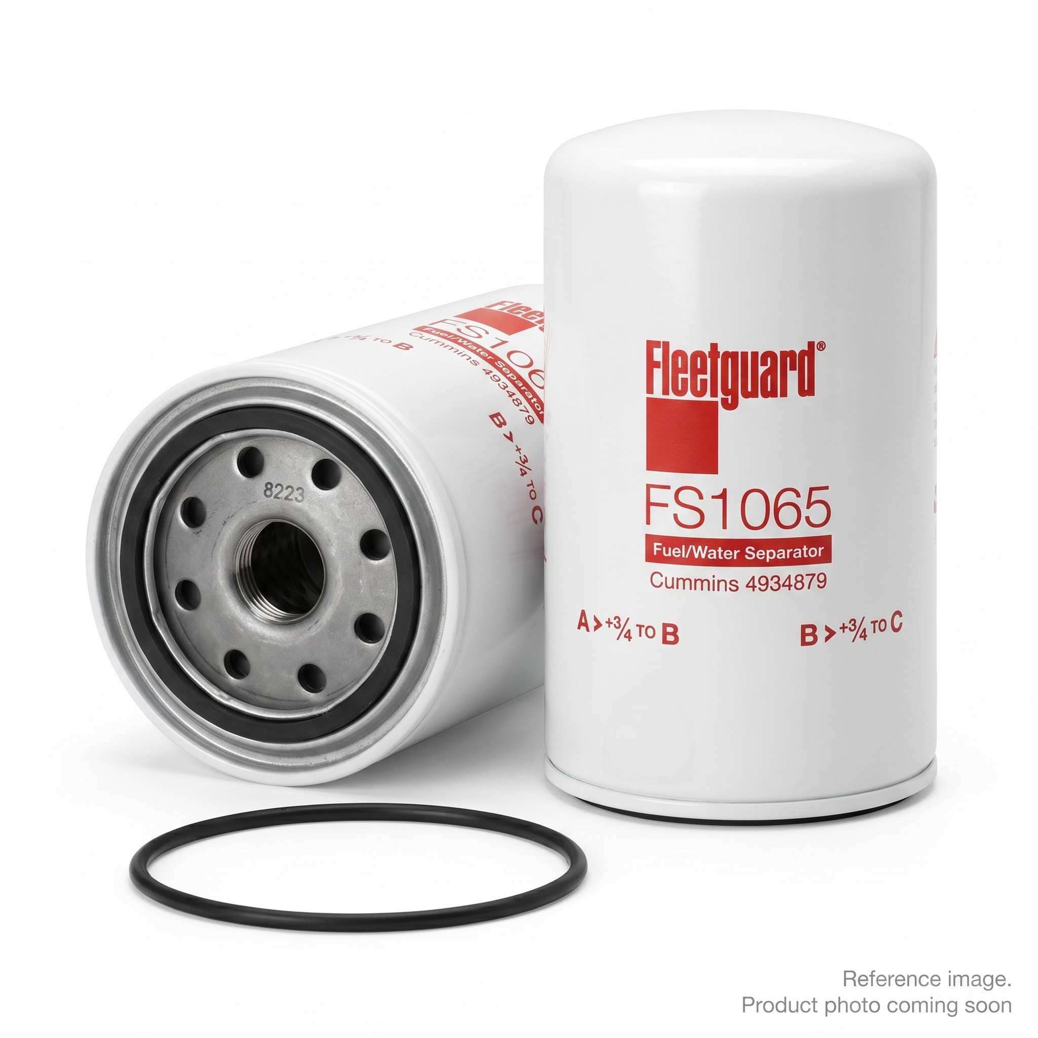 Fleetguard FS1015 Fuel/Water Separator front product photo | stocked in BC, ships Canada-wide