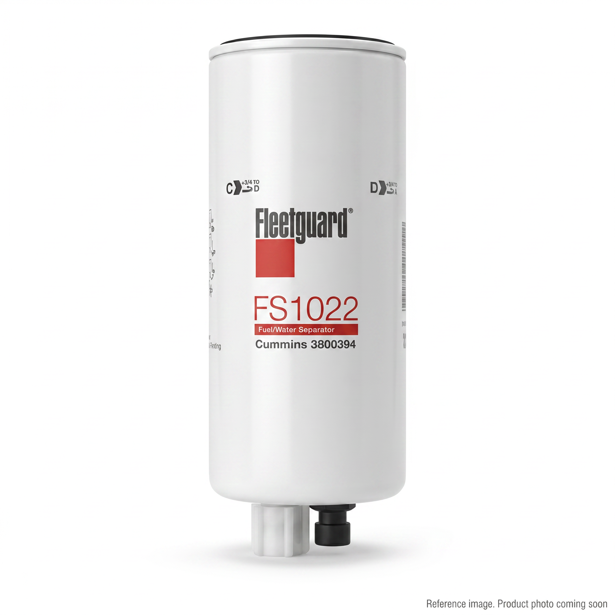 Fleetguard FS1022 Fuel Water Separator front product photo | stocked in BC, ships Canada-wide