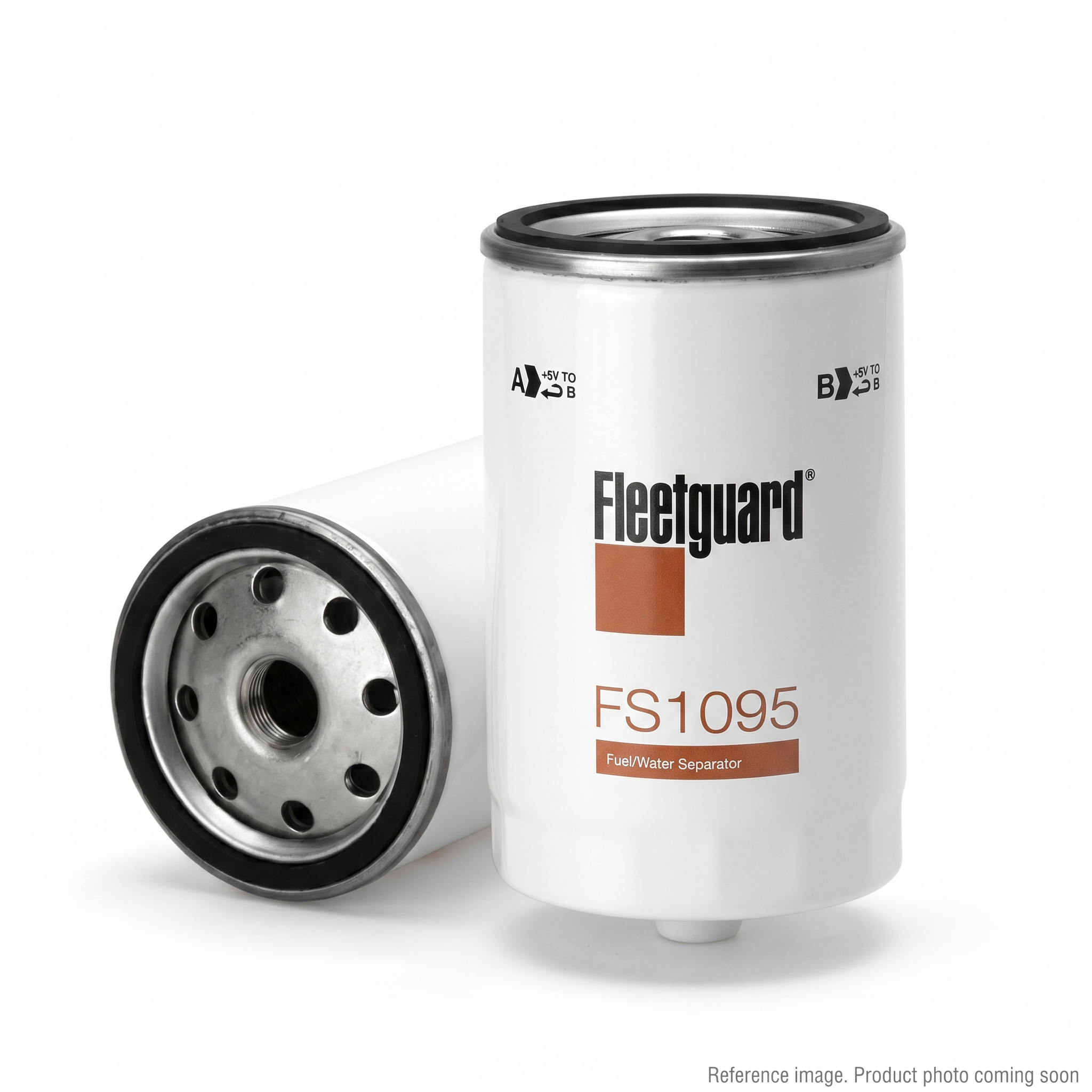Fleetguard FS1095 Fuel/Water Separator alternate angle product photo | stocked in BC, ships Canada-wide