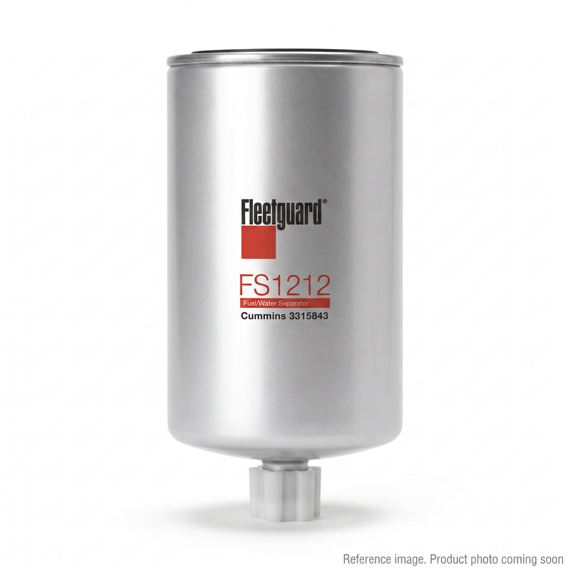 Genuine Fleetguard FS1212 spin-on fuel/water separator for Detroit Diesel Series 60 and Cummins ISB ISC ISL — stocked Prince George BC