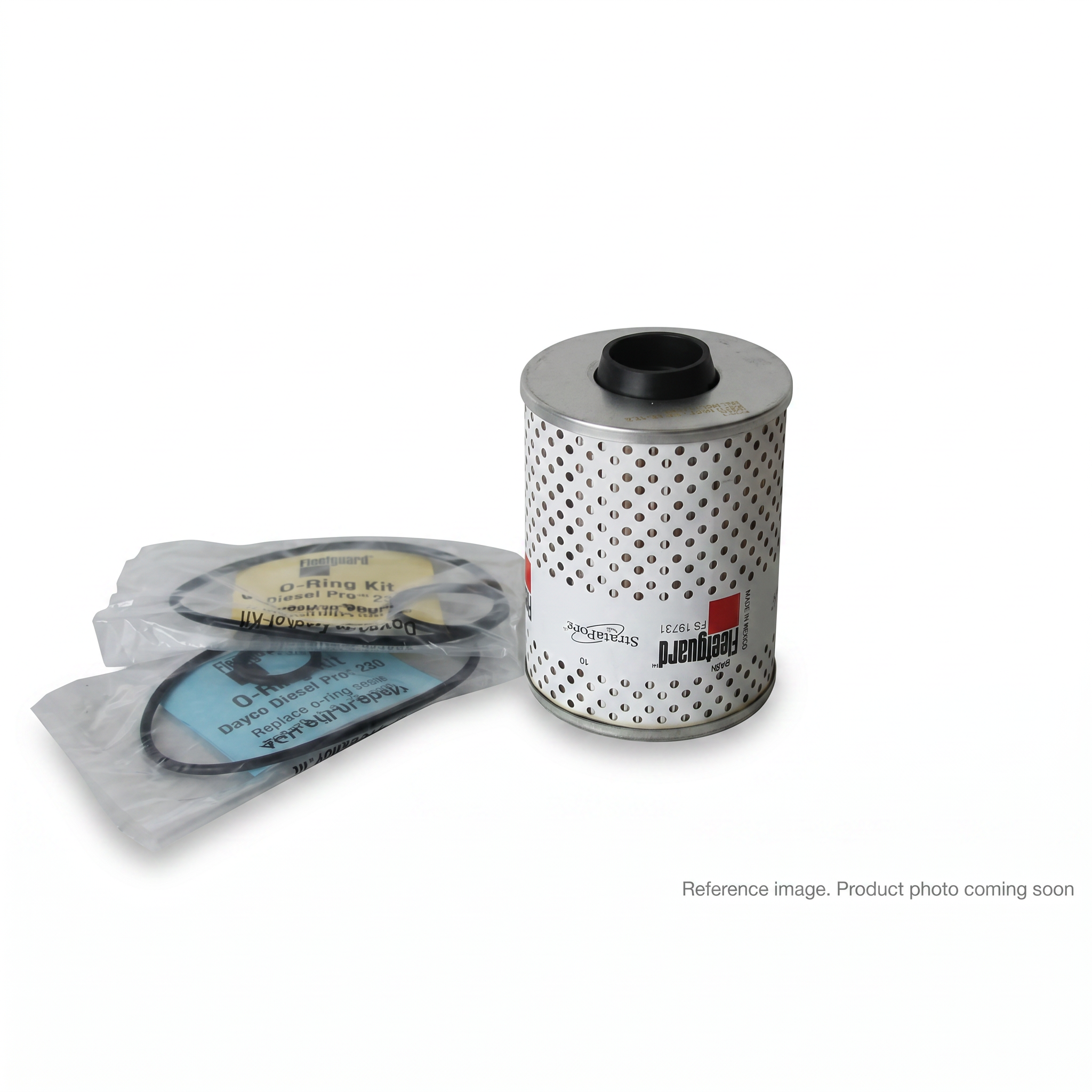 Fleetguard FS19731 Fuel Water Separator three-quarter angle product photo | stocked in BC, ships Canada-wide