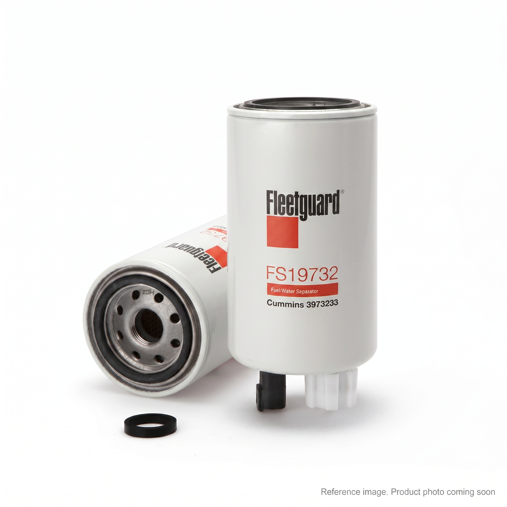Fleetguard FS19732 Fuel Water Separator alternate angle product photo | stocked in BC, ships Canada-wide
