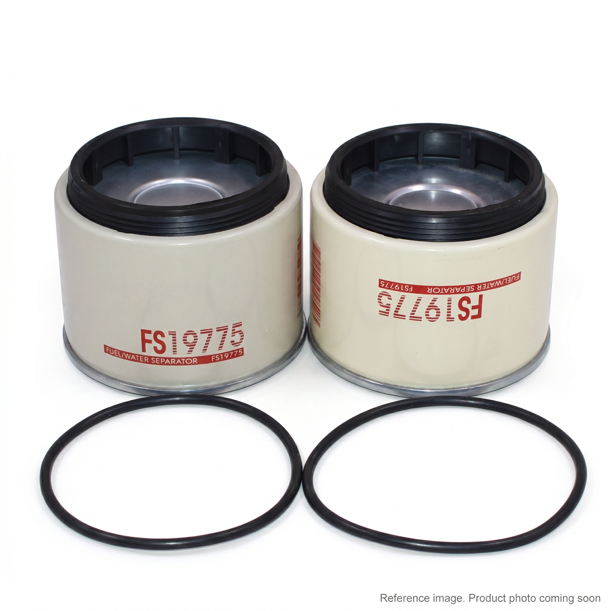 Fleetguard FS19775 Fuel Water Separator three-quarter angle product photo | stocked in BC, ships Canada-wide