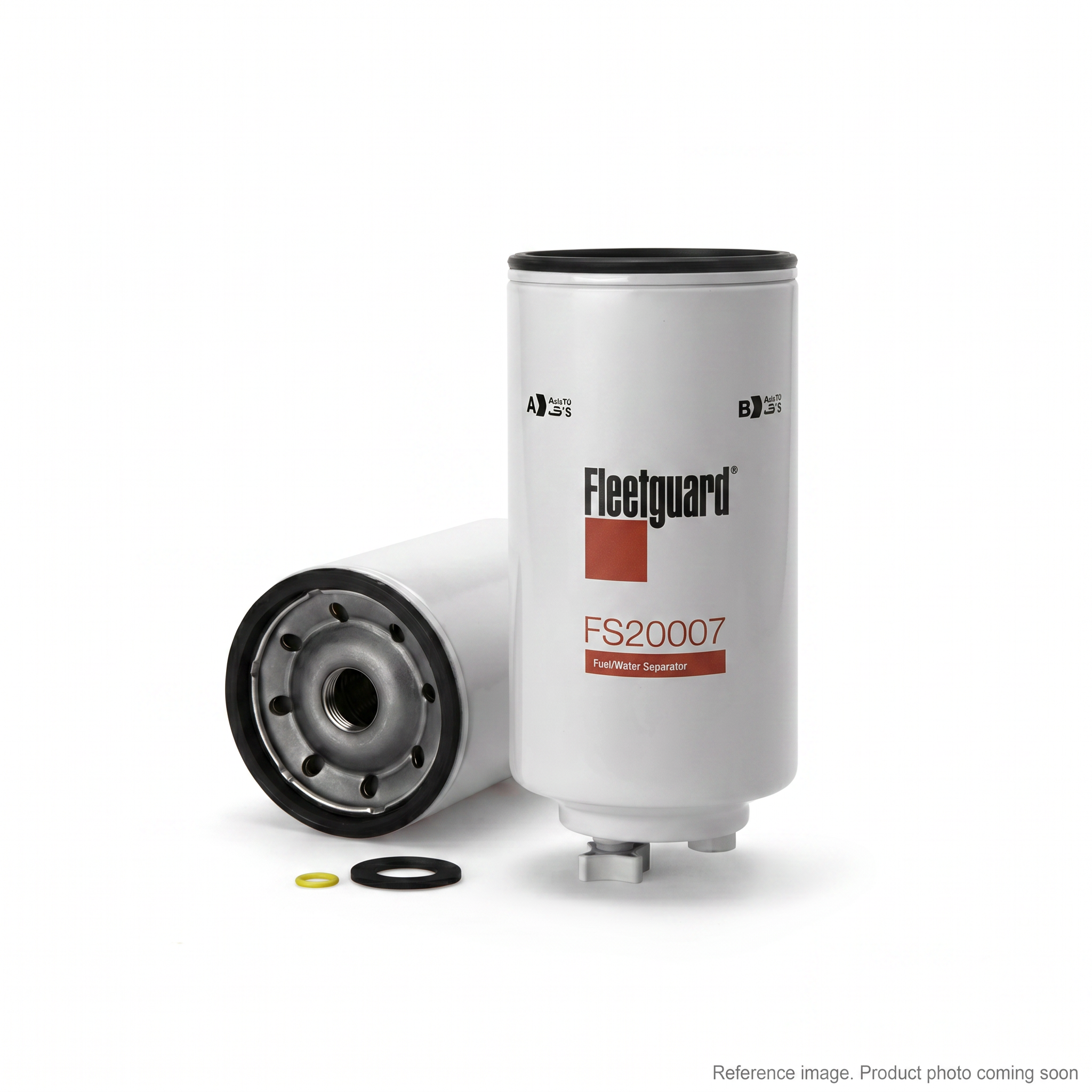 Fleetguard FS20007 Fuel Water Separator three-quarter angle product photo | stocked in BC, ships Canada-wide