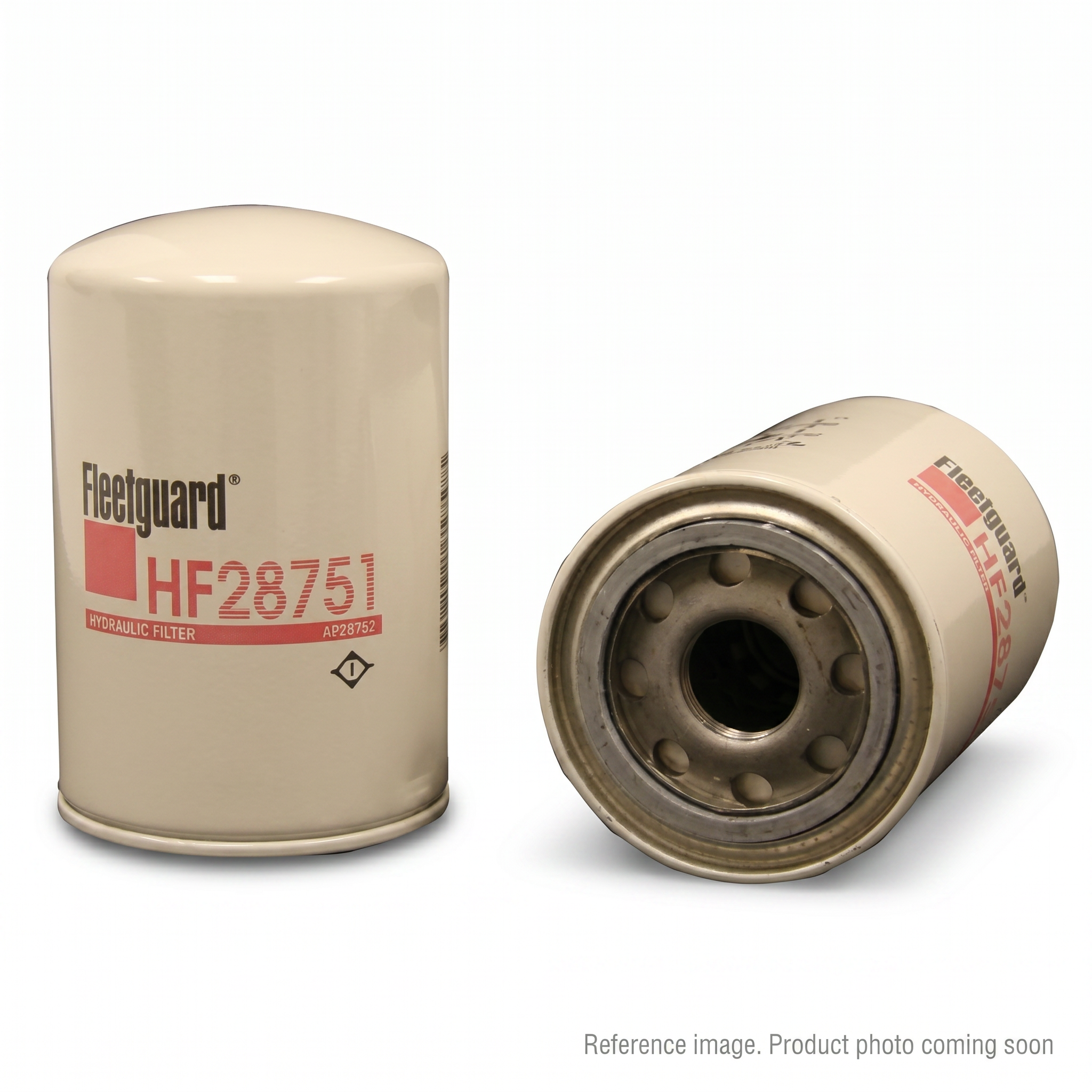 Fleetguard HF28751 Hydraulic Filter alternate angle product photo | stocked in BC, ships Canada-wide