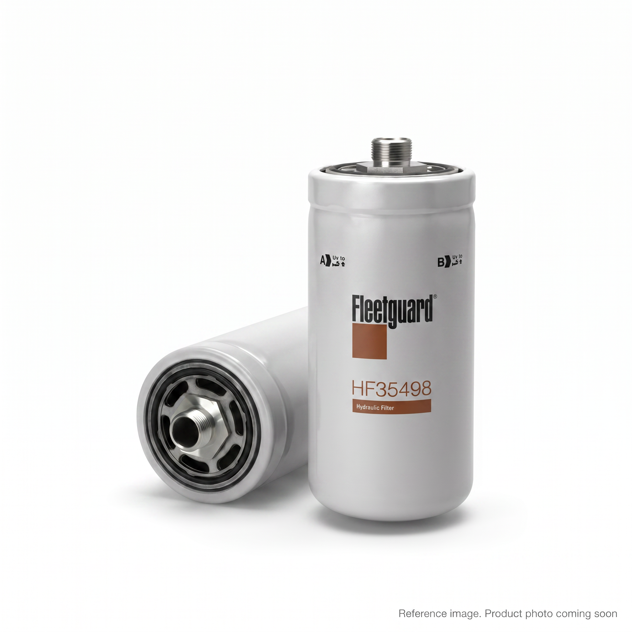 Fleetguard HF35498 alternate angle product photo | stocked in BC, ships Canada-wide