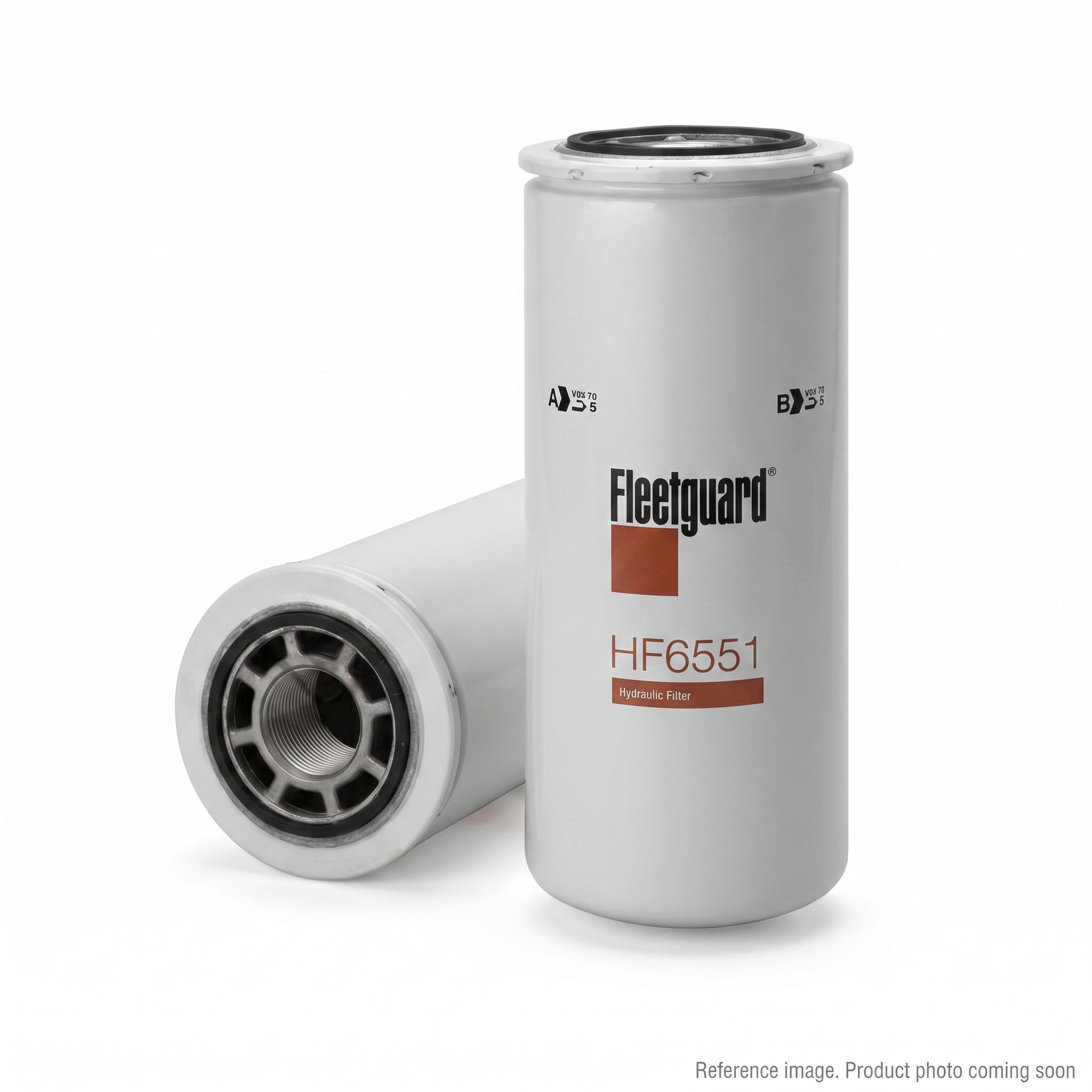 Fleetguard HF6551 Hydraulic Filter front product photo | stocked in BC, ships Canada-wide