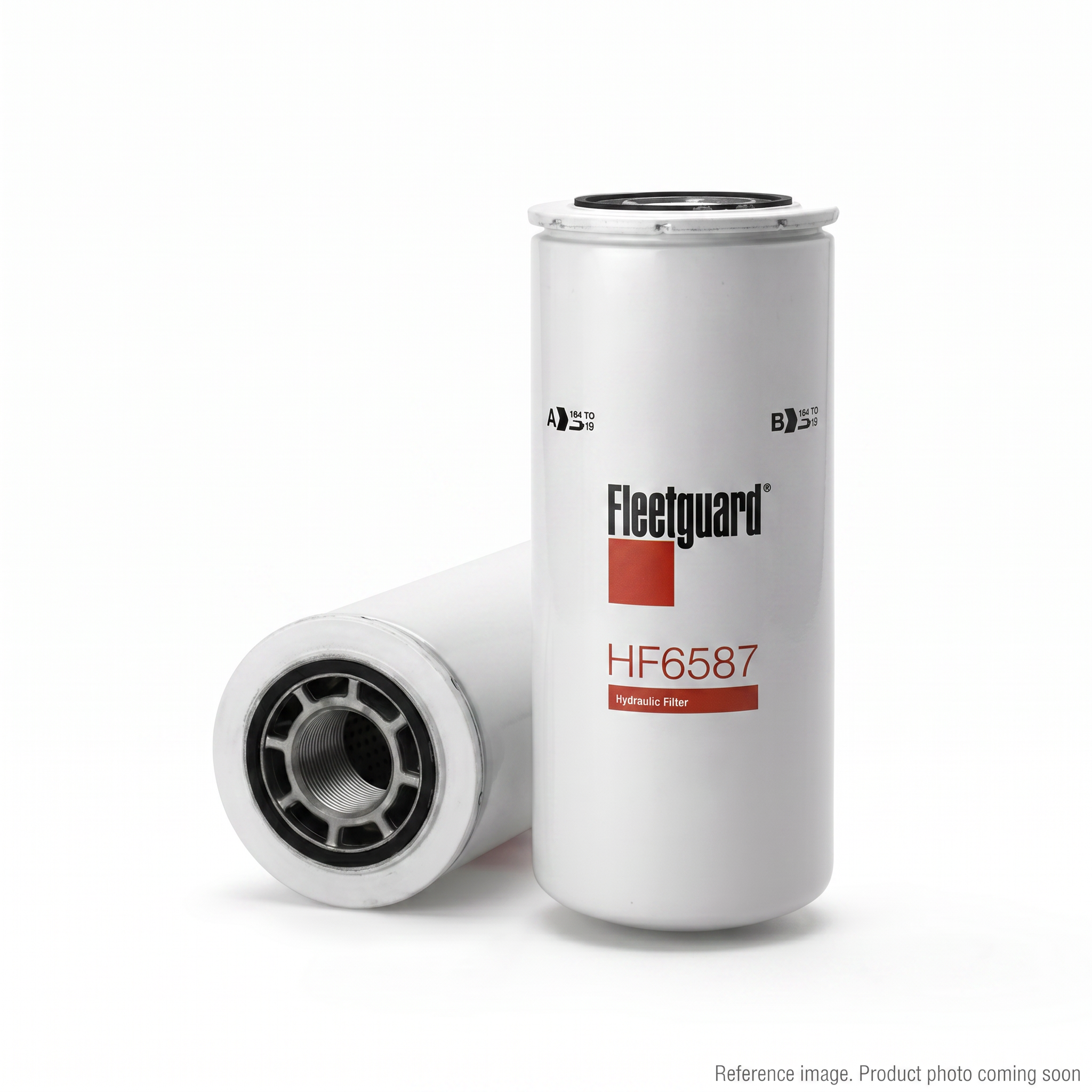 Fleetguard HF6587 Hydraulic Filter alternate angle product photo | stocked in BC, ships Canada-wide