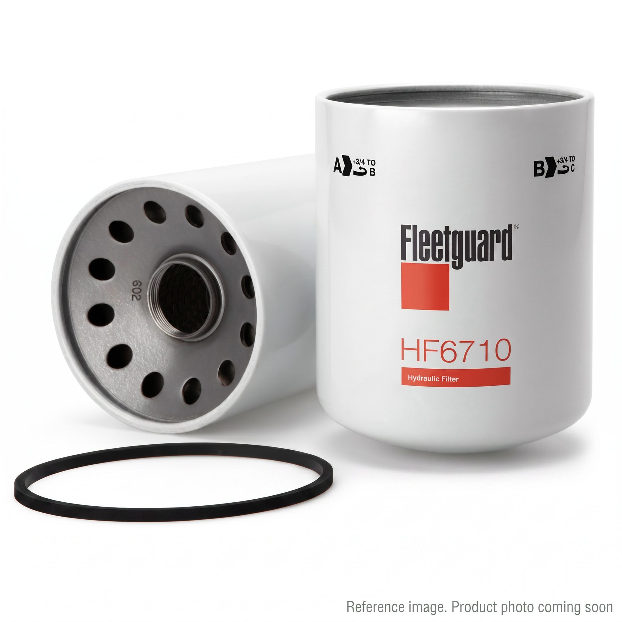 Fleetguard HF6710 Hydraulic Filter three-quarter angle product photo | stocked in BC, ships Canada-wide