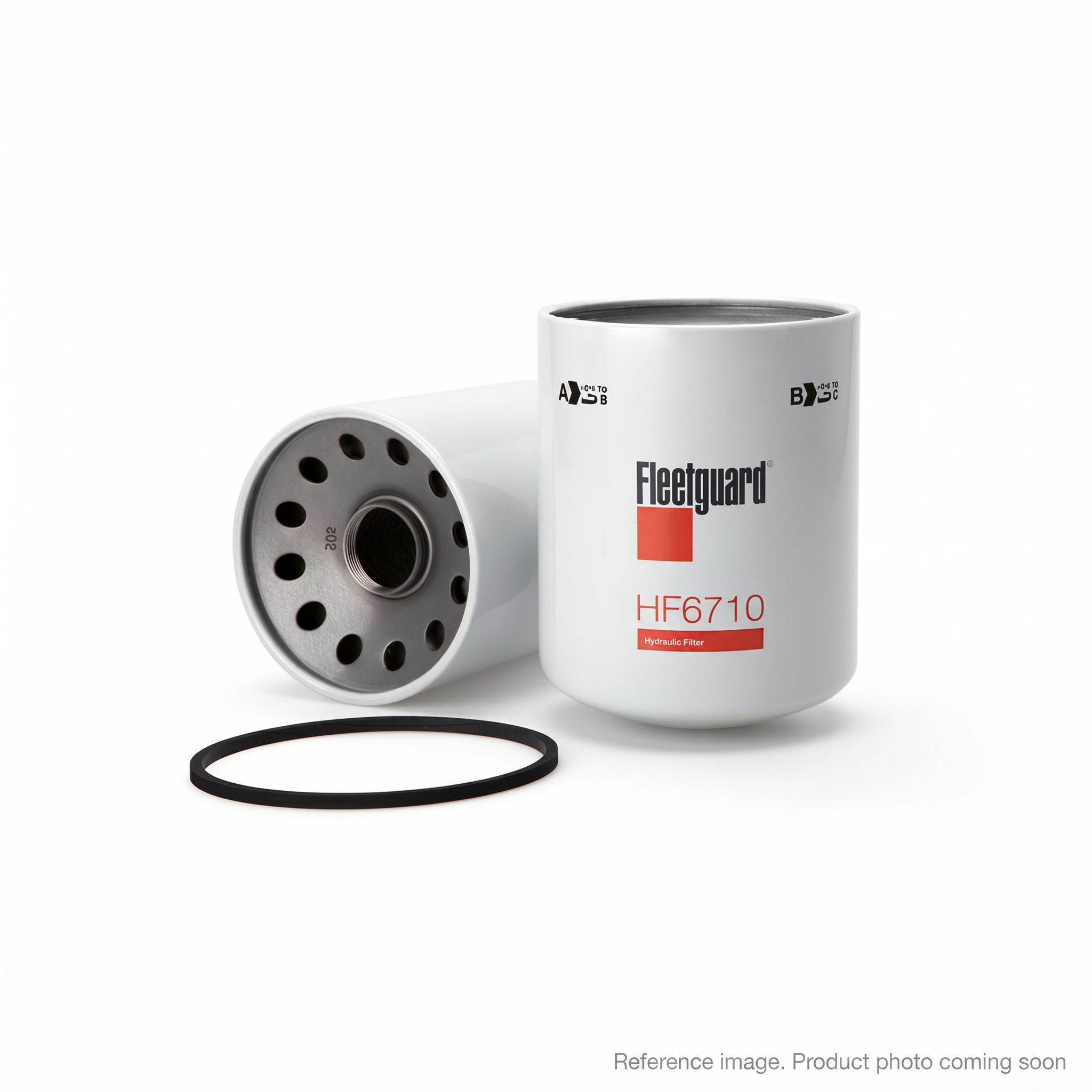 Fleetguard HF6710 Hydraulic Filter alternate angle product photo | stocked in BC, ships Canada-wide
