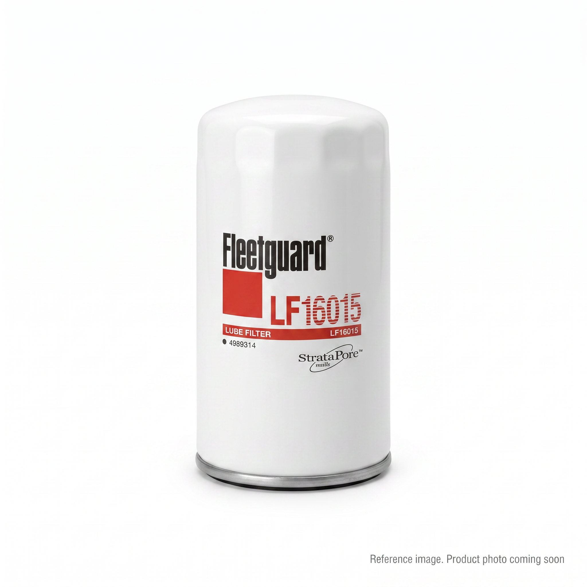 Fleetguard LF16015 Lube Filter front product photo | stocked in BC, ships Canada-wide