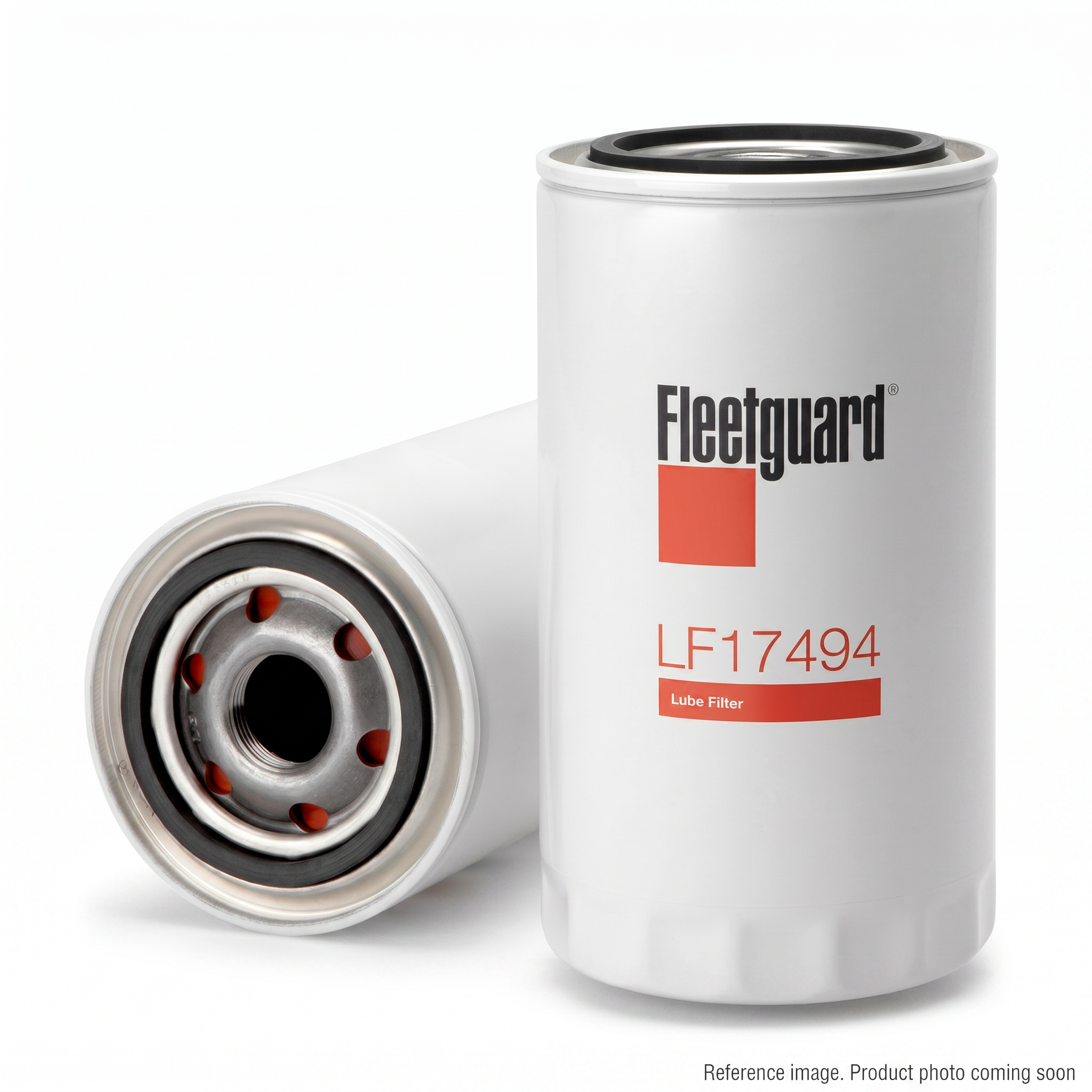Fleetguard LF17494 Lube Filter alternate angle product photo | stocked in BC, ships Canada-wide
