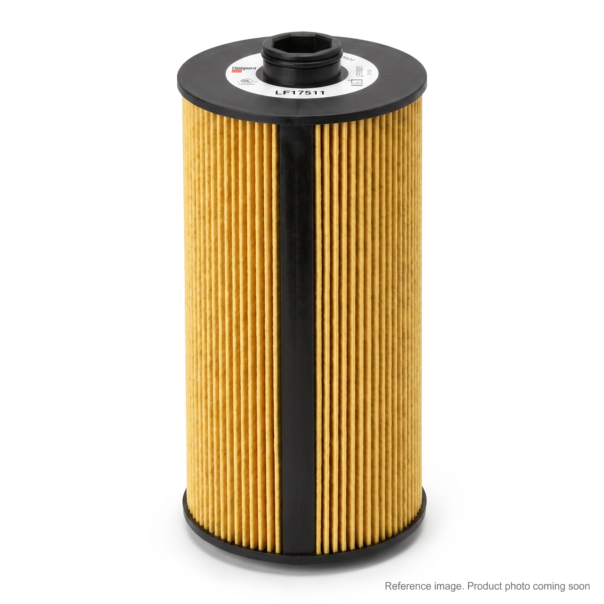 Fleetguard LF17511 Lube Filter Cartridge alternate angle product photo | stocked in BC, ships Canada-wide