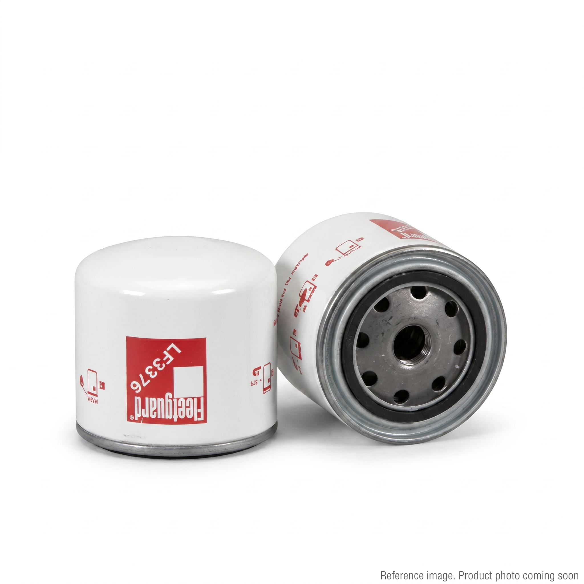 Fleetguard LF3376 Lube Filter alternate angle product photo | stocked in BC, ships Canada-wide