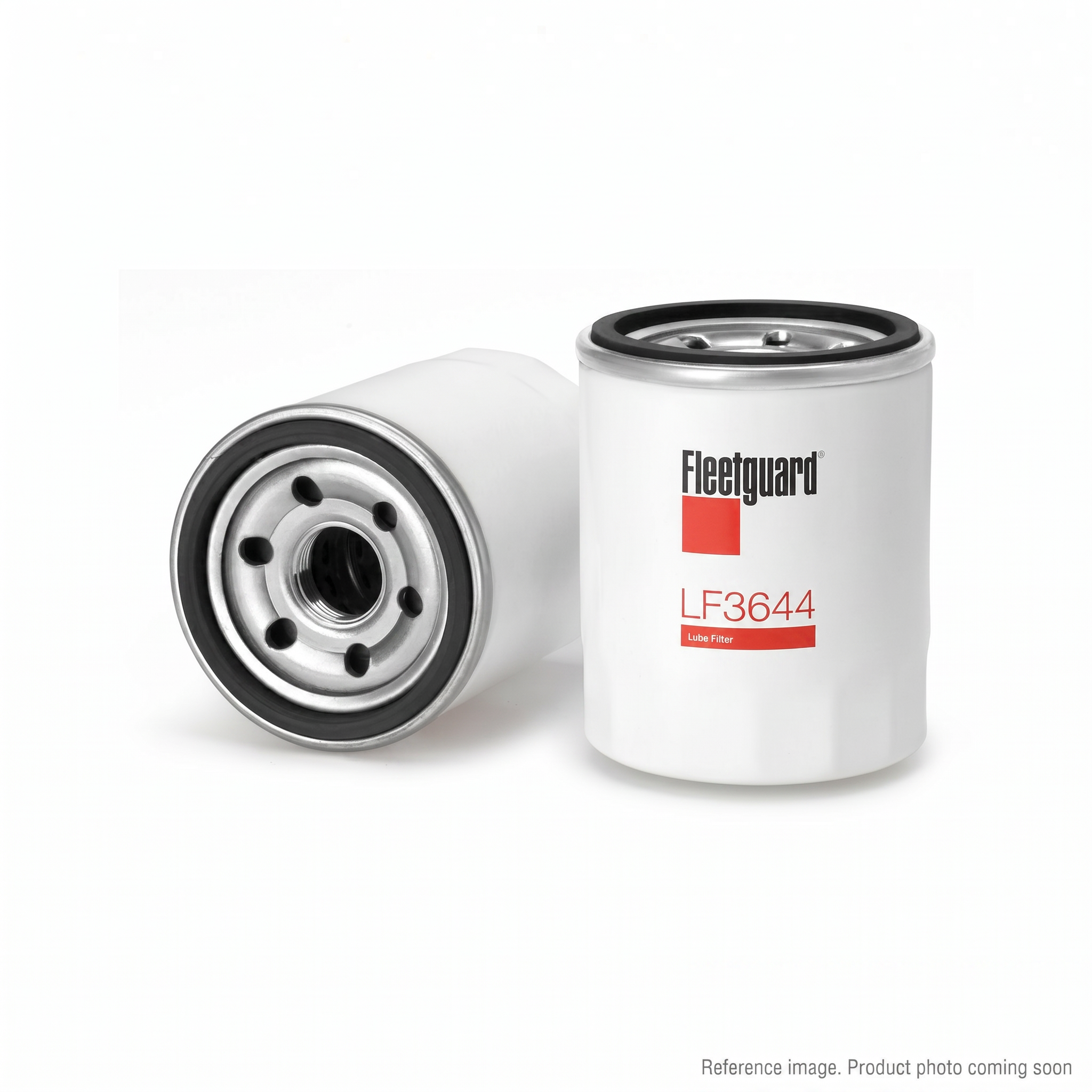 Fleetguard LF3644 Lube Filter three-quarter angle product photo | stocked in BC, ships Canada-wide