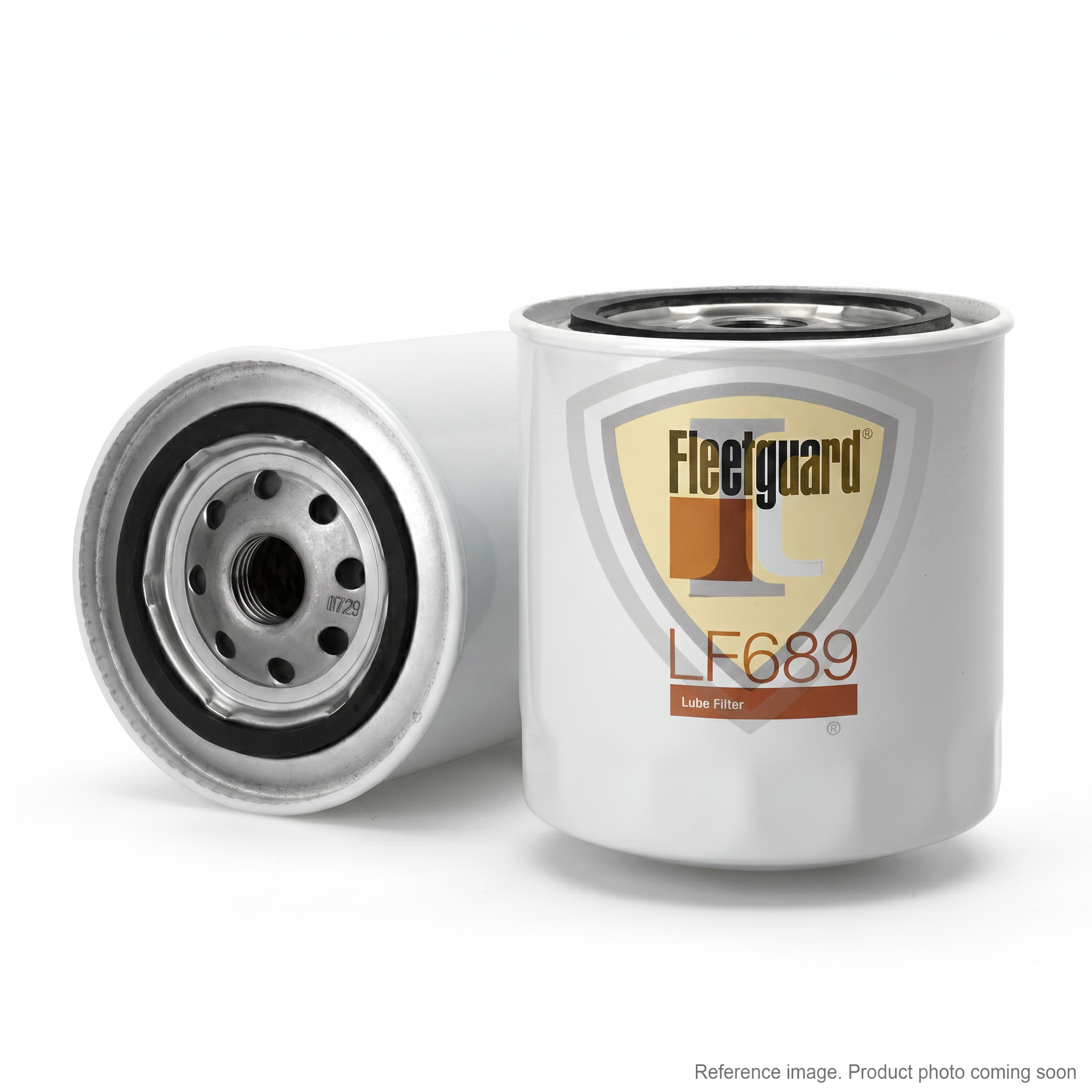 Fleetguard LF689 Lube Filter three-quarter angle product photo | stocked in BC, ships Canada-wide