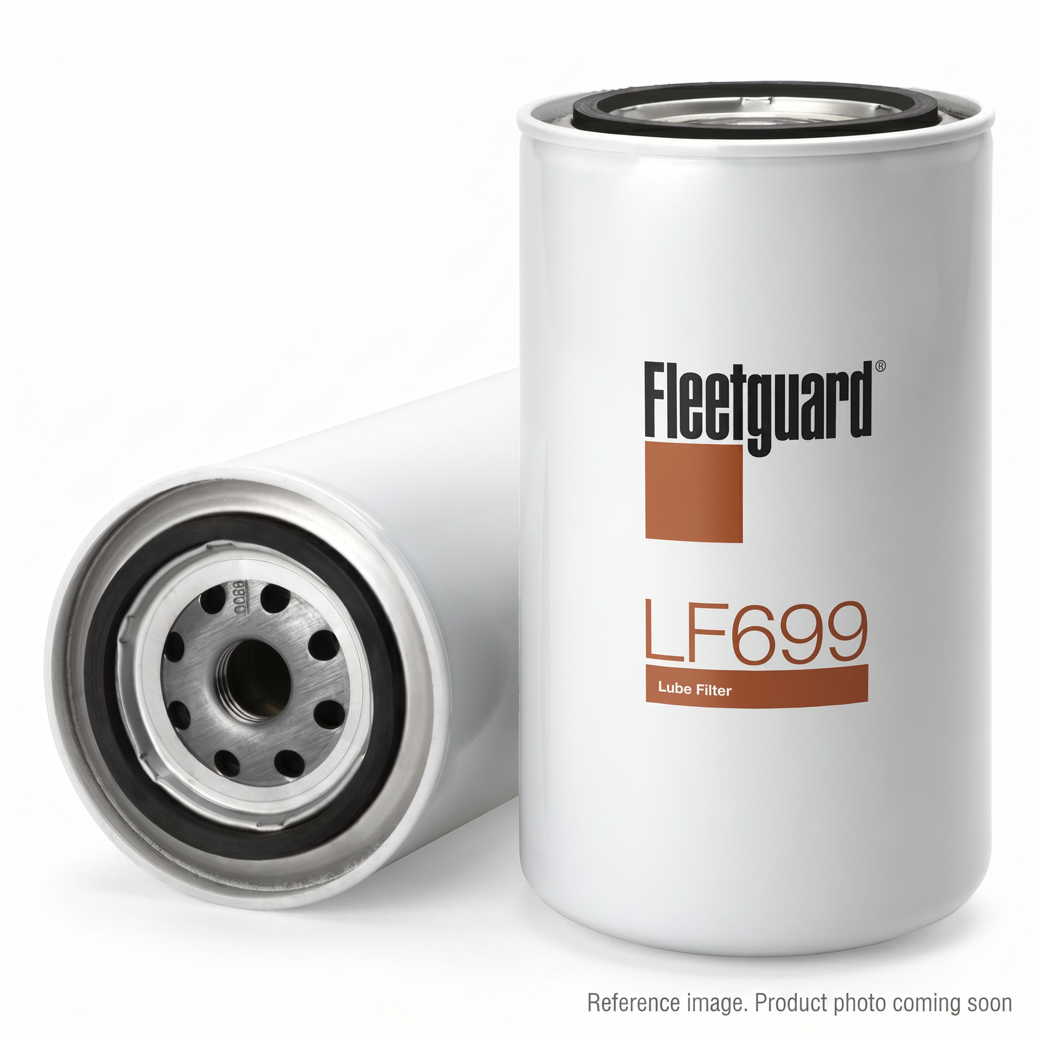Fleetguard LF699 Lube Filter front product photo | stocked in BC, ships Canada-wide