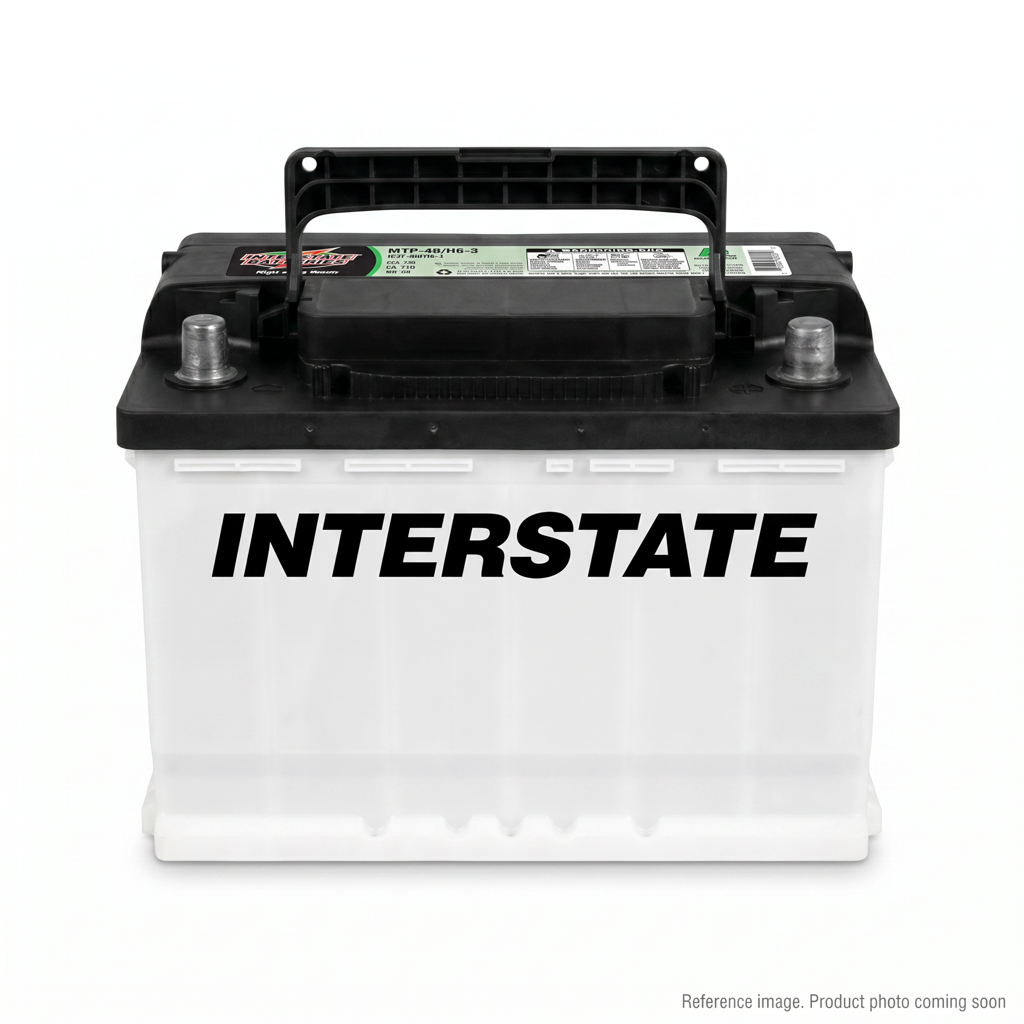 Interstate MTP-48/H6 Batteries front product photo | stocked in BC, ships Canada-wide