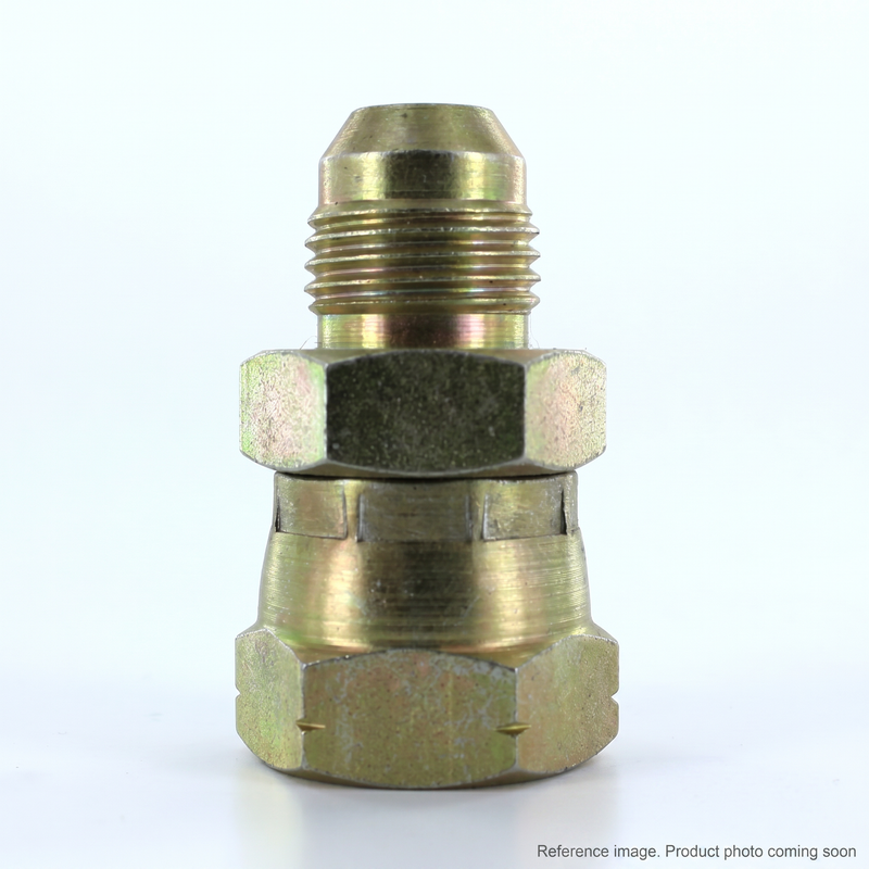 Genuine Adaptall 9022-08-L15-22 male JIC 1/2 inch x female metric L15 M22x1.5 swivel hydraulic fitting