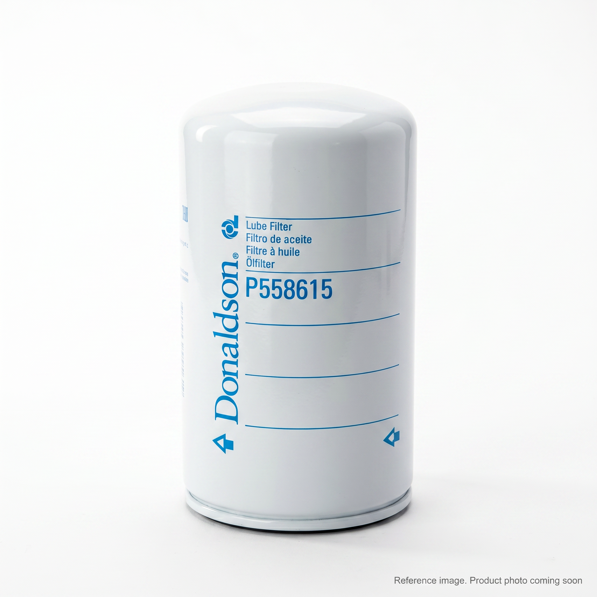 Donaldson P558615 Lube Filter alternate angle product photo | stocked in BC, ships Canada-wide