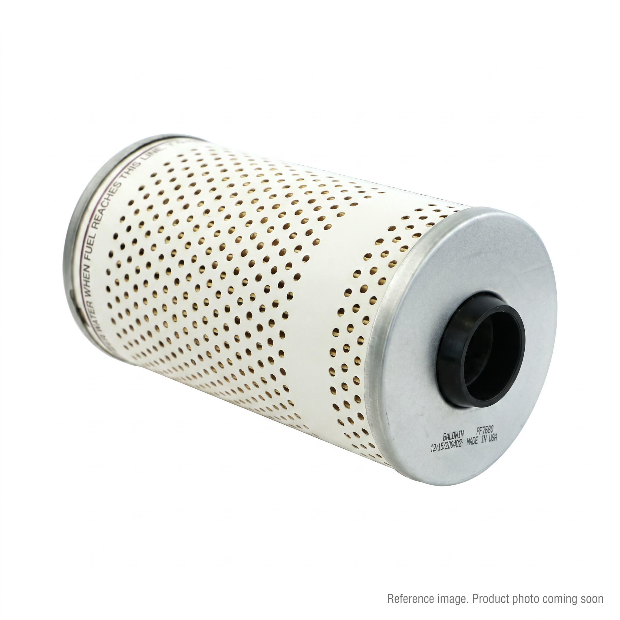 Baldwin PF7680 Fuel/Water Separator Element three-quarter angle product photo | stocked in BC, ships Canada-wide