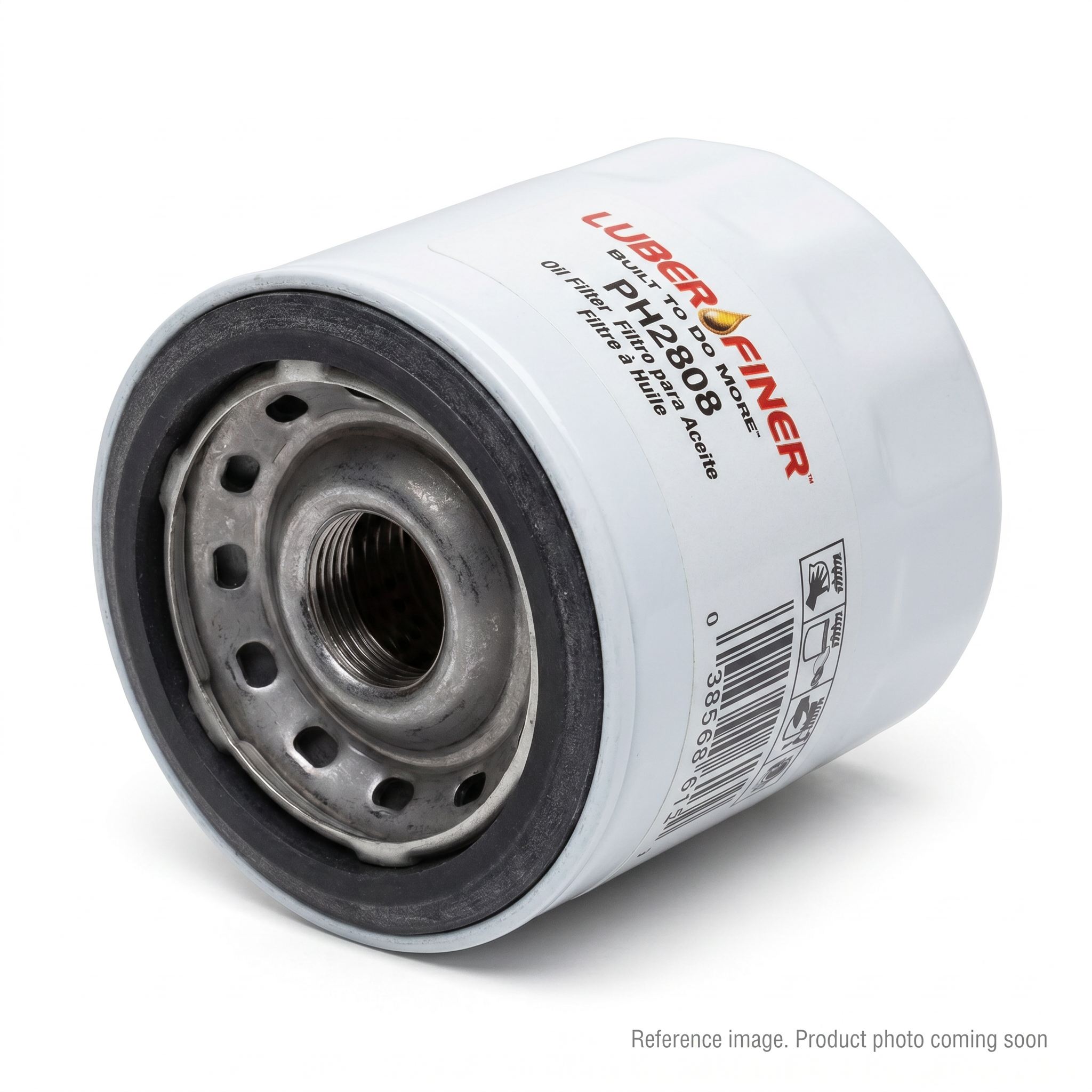 Luber-finer PH2808 Lube Filter three-quarter angle product photo | stocked in BC, ships Canada-wide