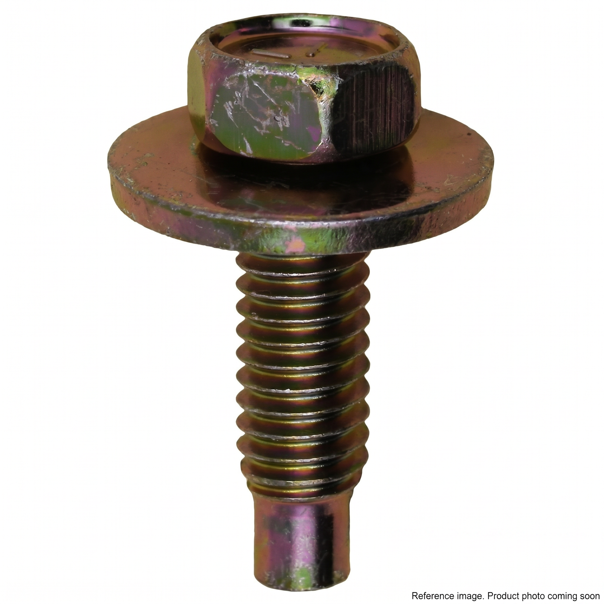 Hyundai S01722070D Hex Head Bolt alternate angle product photo | stocked in BC, ships Canada-wide
