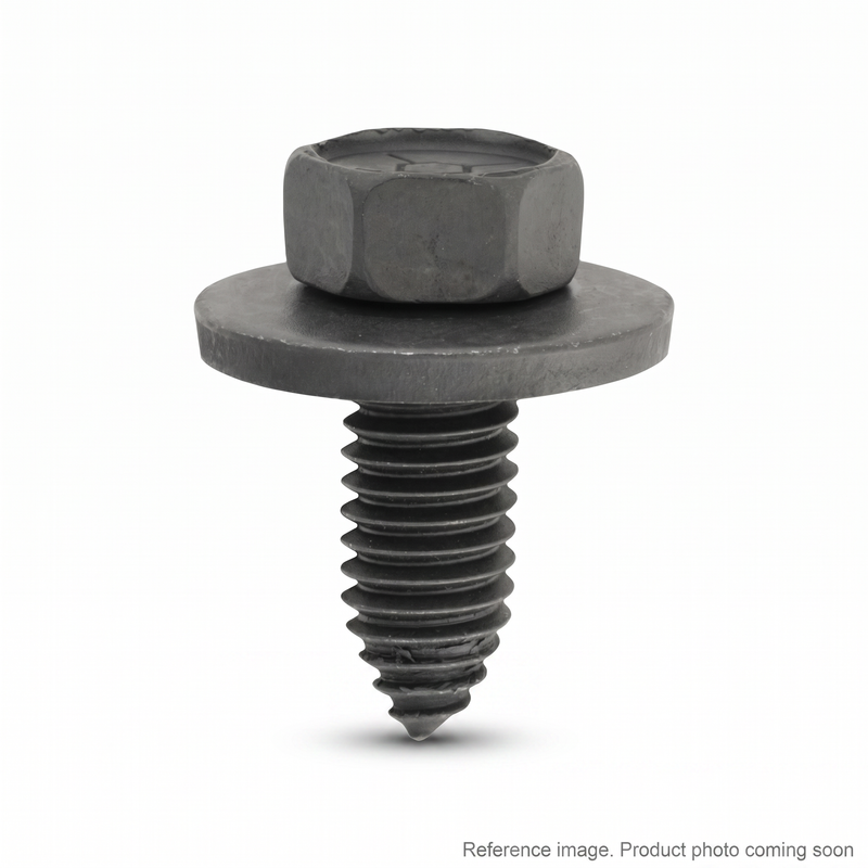 Genuine Hyundai S017221652 OEM hex bolt for HL35C Wheel Loader — front view