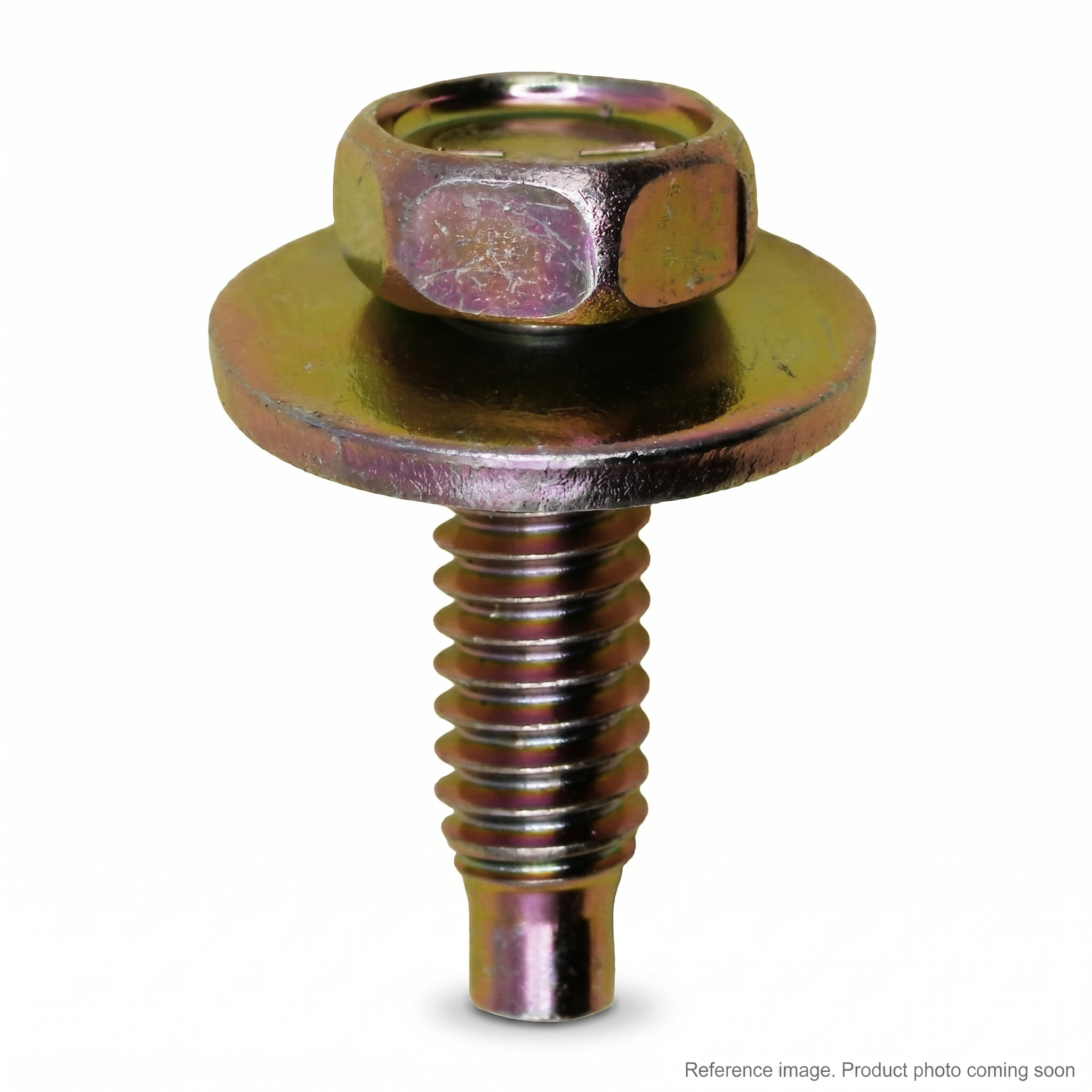Hyundai S017241702 Hex Bolt three-quarter angle product photo | stocked in BC, ships Canada-wide