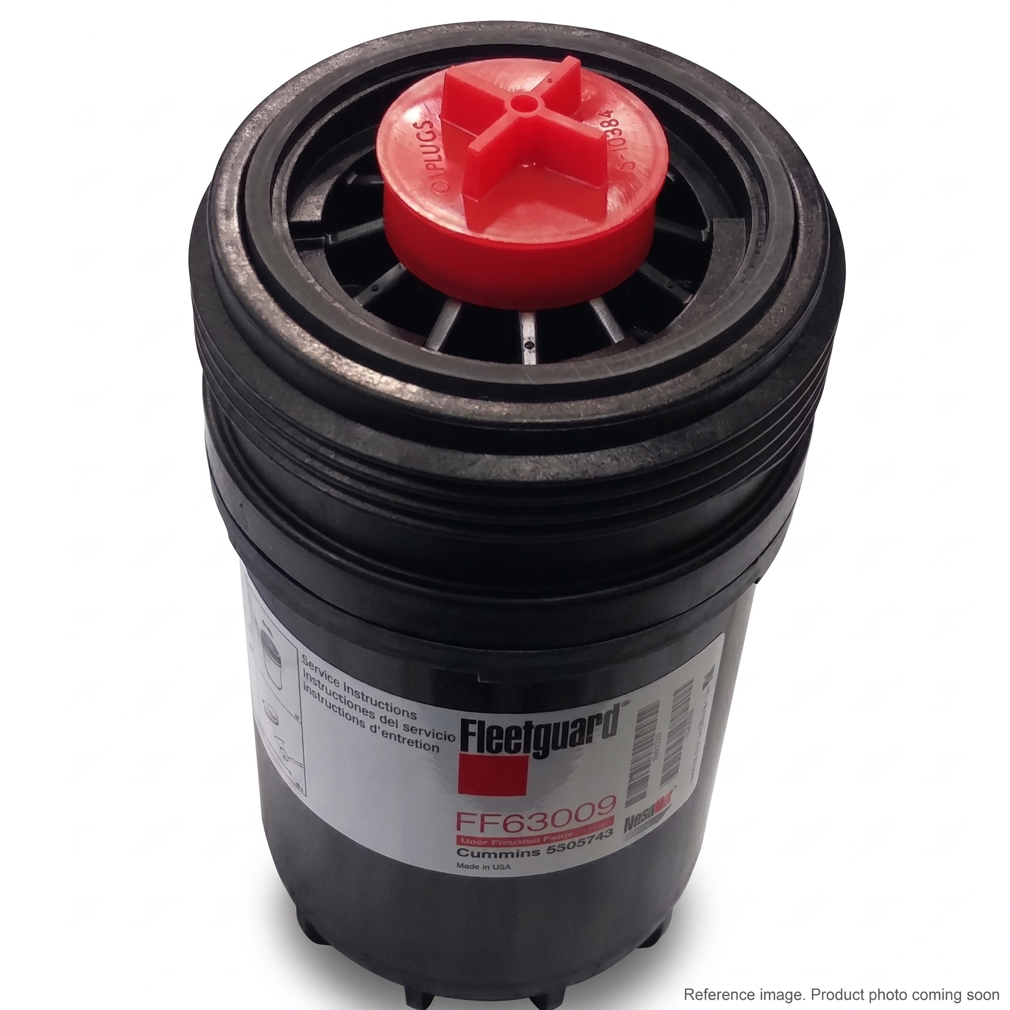 Hyundai S107161102Q Fuel Filter three-quarter angle product photo | stocked in BC, ships Canada-wide