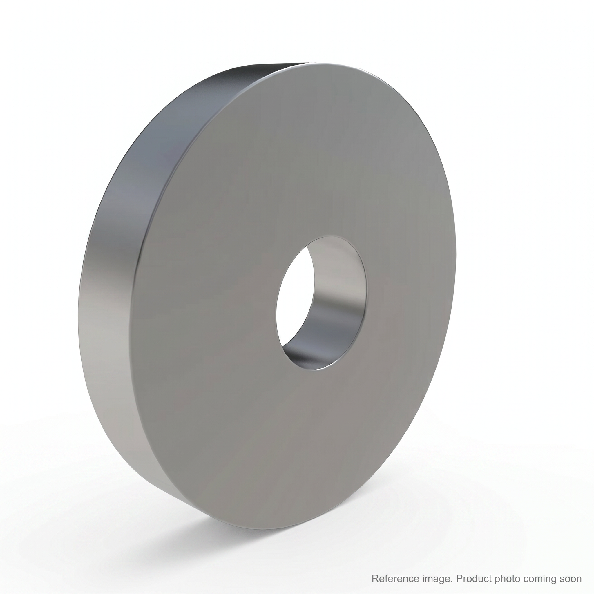 John Deere T116933 Round Hole Washer three-quarter angle product photo | stocked in BC, ships Canada-wide