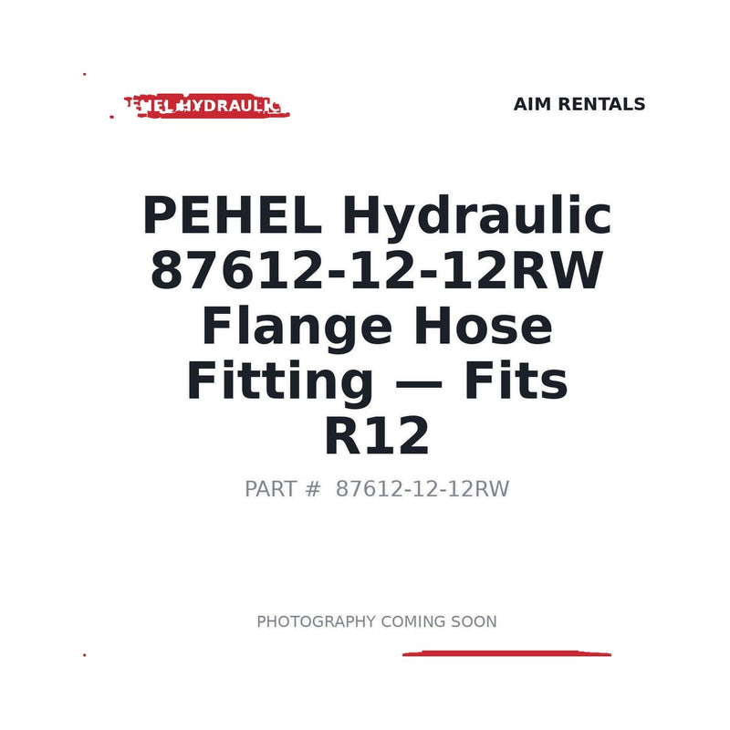 87612-12-12RW Hydraulic 87612-12-12RW Hydraulic Hose Fittings