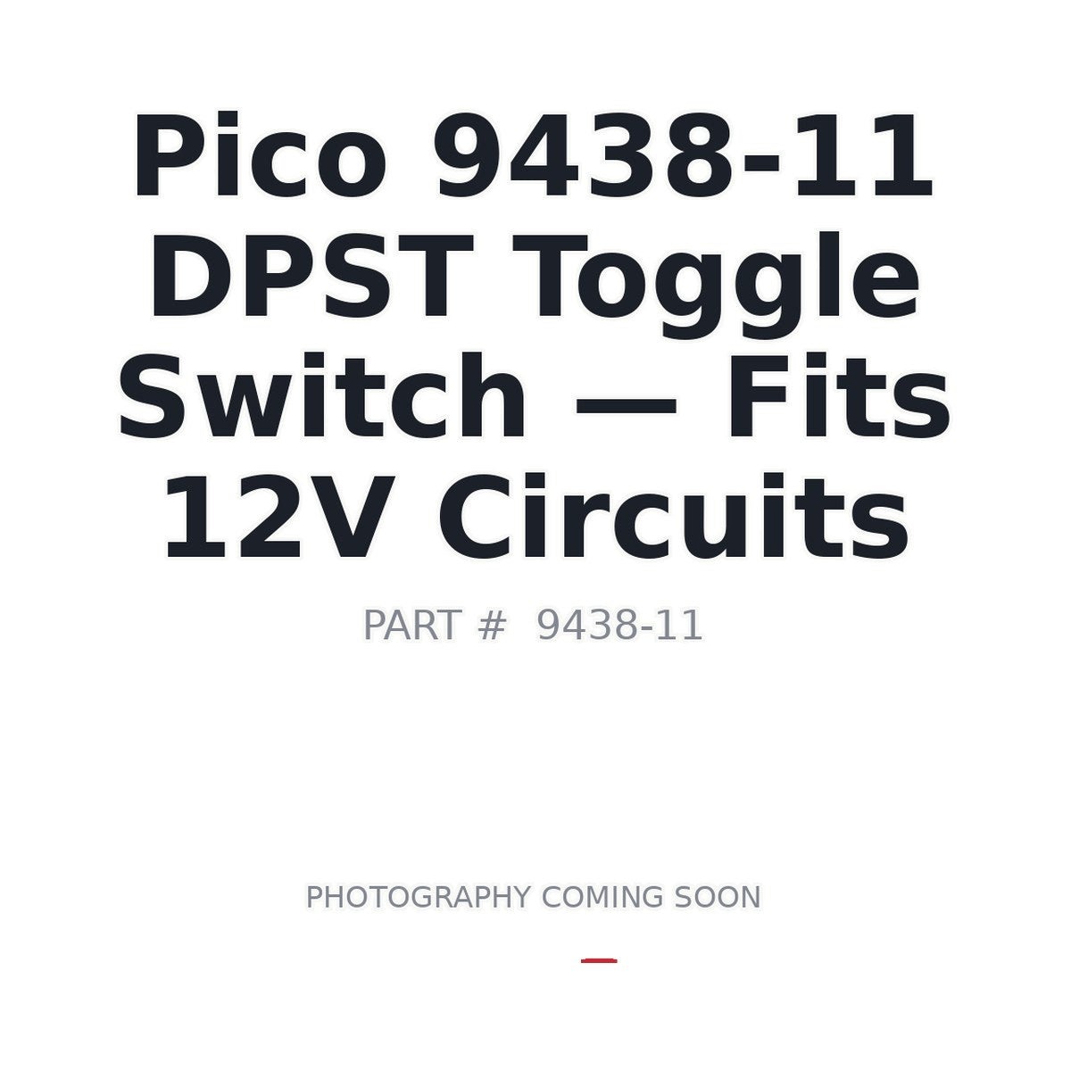 9438-11 9438-11 Switches