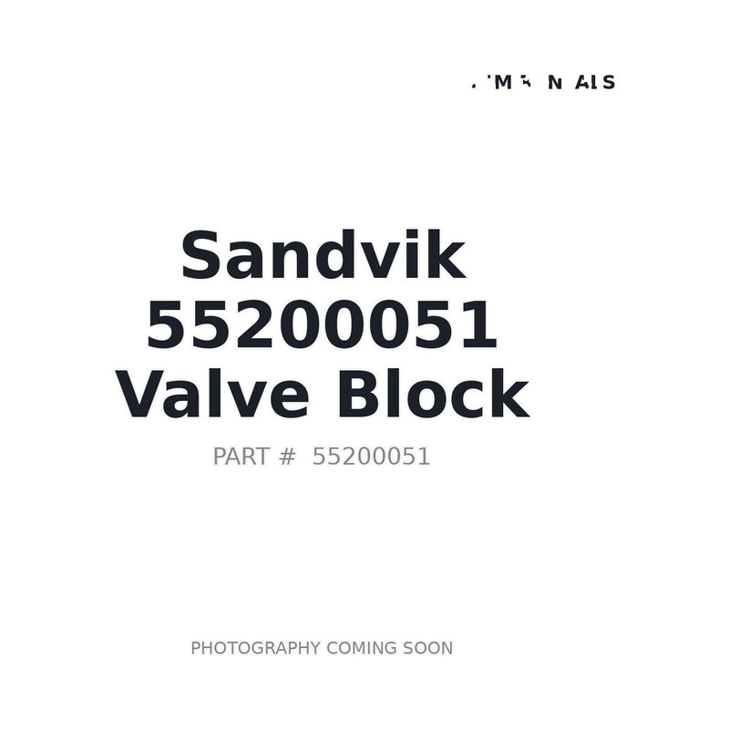 55200051 OEM-spec valve block replacement stocked Prince George BC ships Canada-wide
