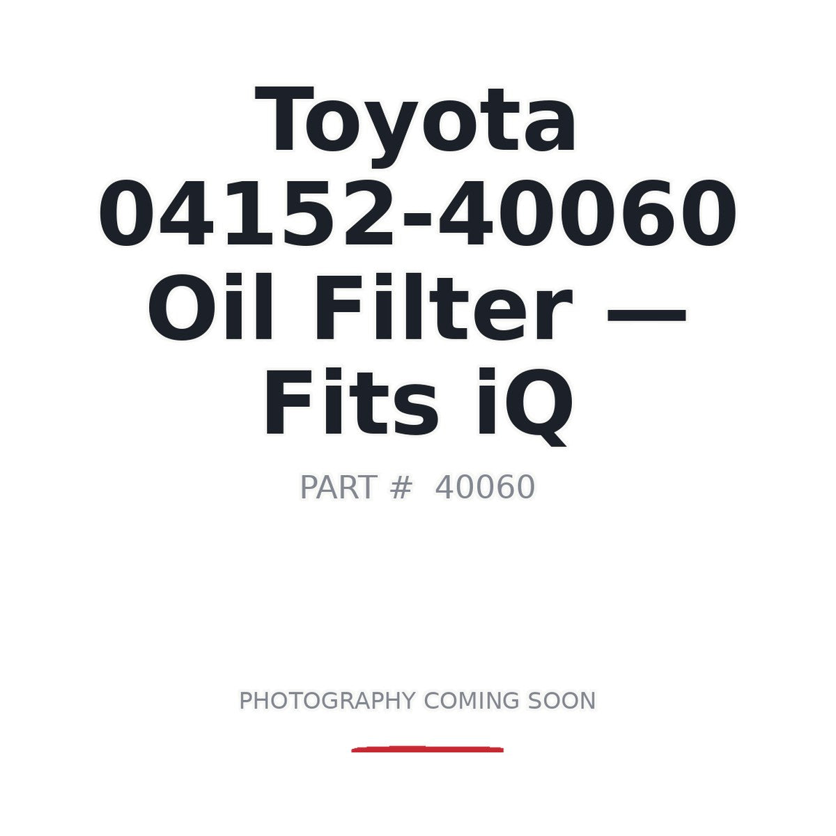 04152-40060 04152-40060 Filters