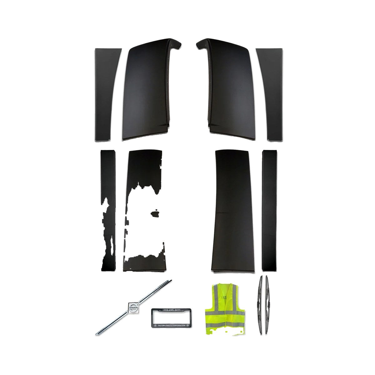 7417447 Volvo Cab Apron - Fits Volvo EC35, Volvo EC45