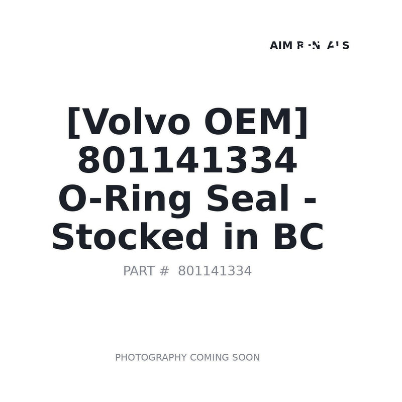 801141334 Volvo Seal