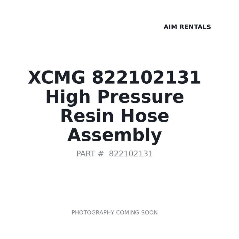822102131 XCMG Hose