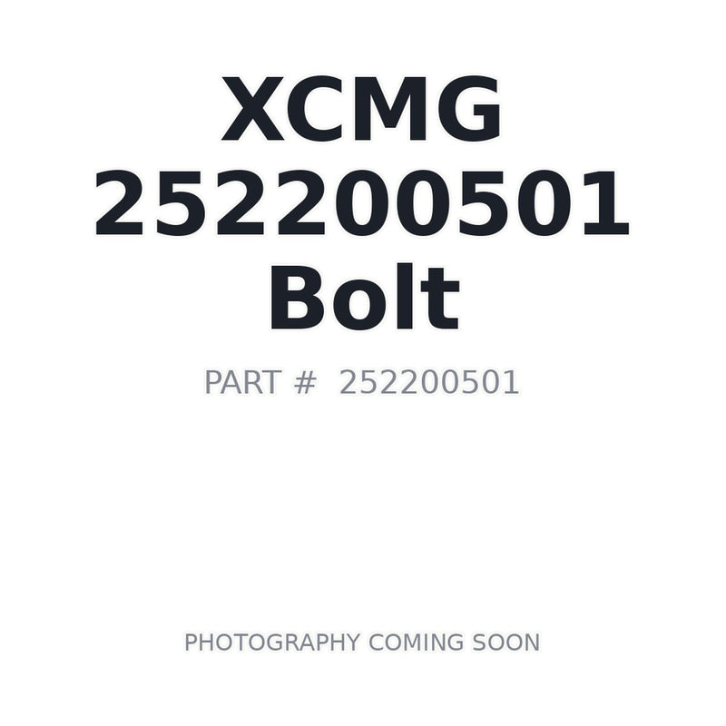 252200501 XCMG Bolt