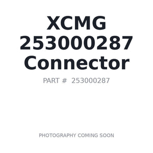 253000287 Connector by XCMG | In Stock BC