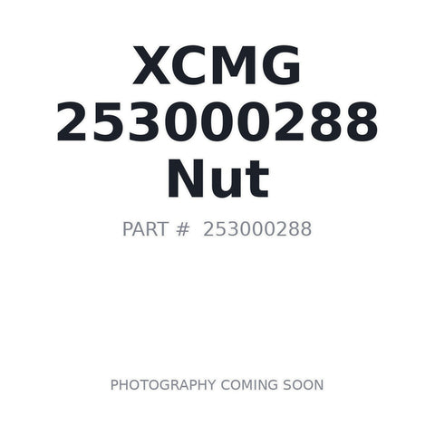 253000288 XCMG Nut